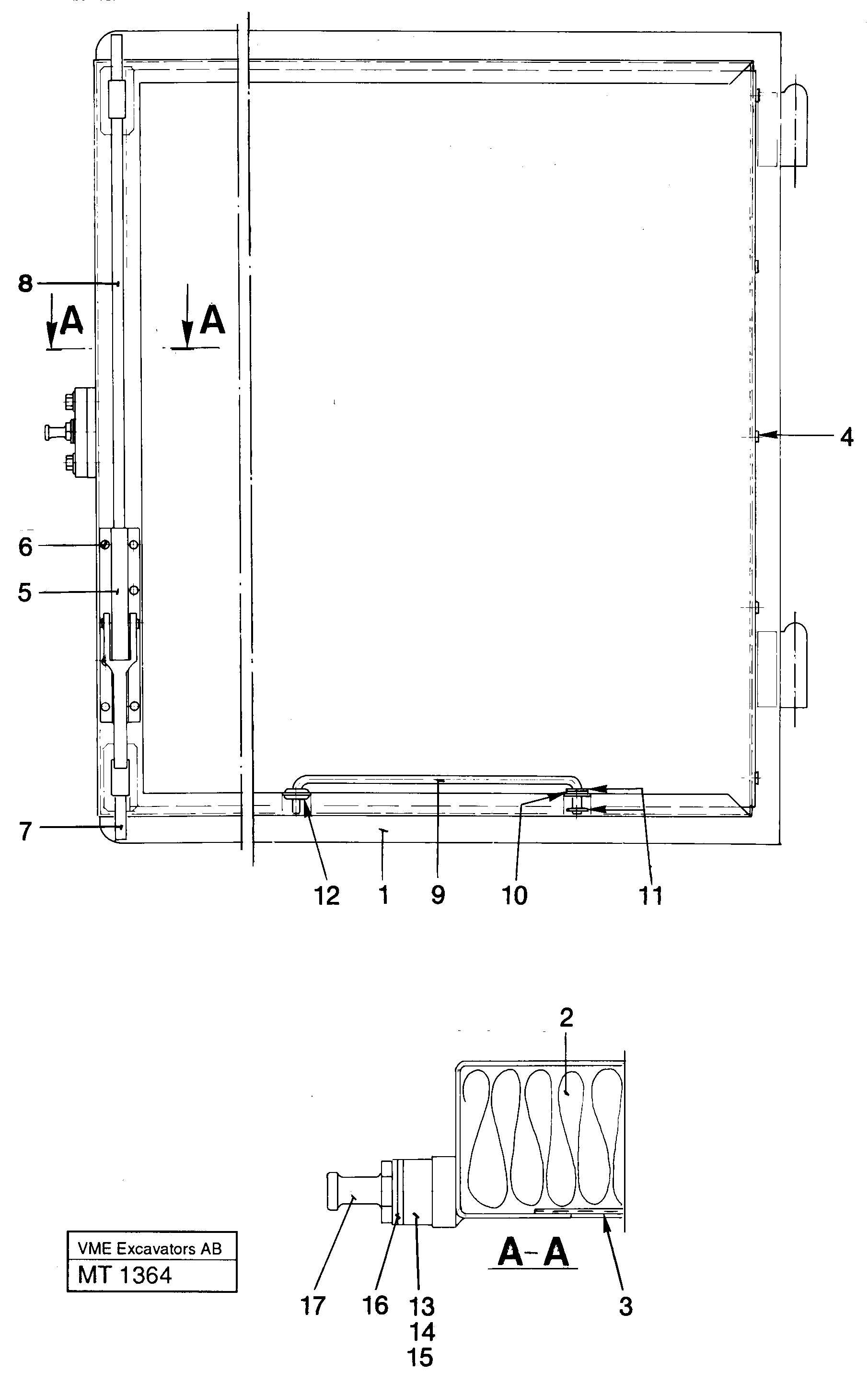 Edge Iron VOE14249610 VOLVO