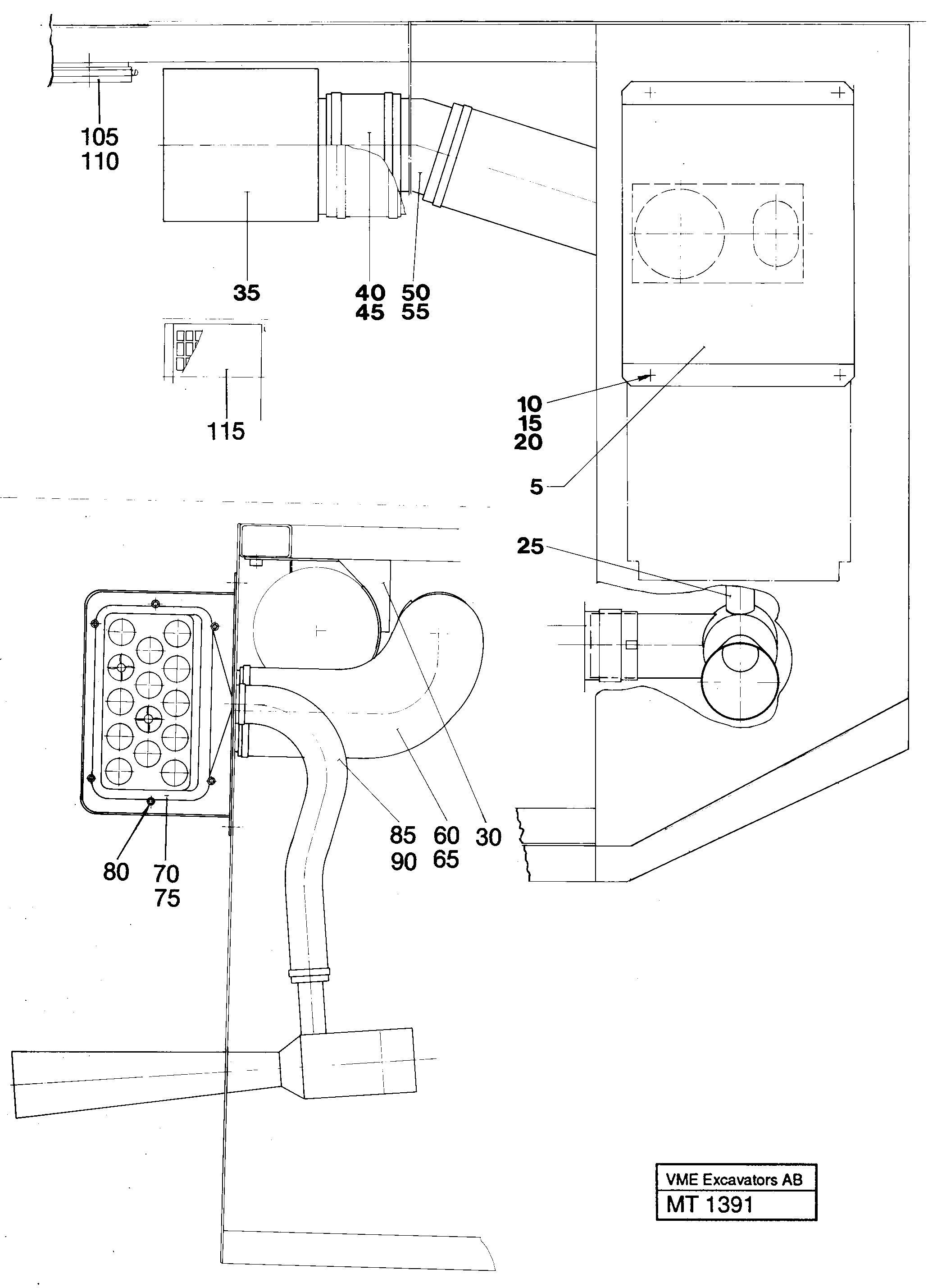 Fan Protector VOE14239505 VOLVO
