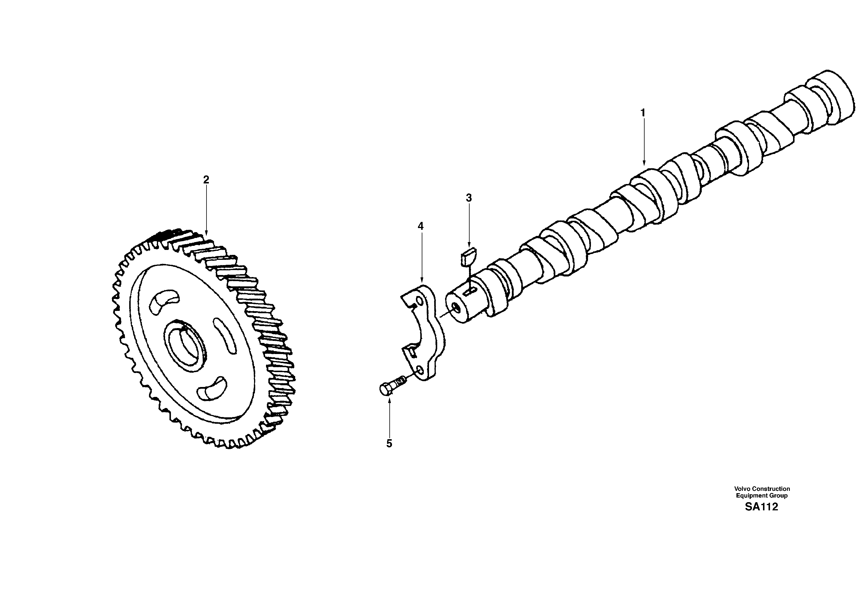 Gear SA3929030 VOLVO