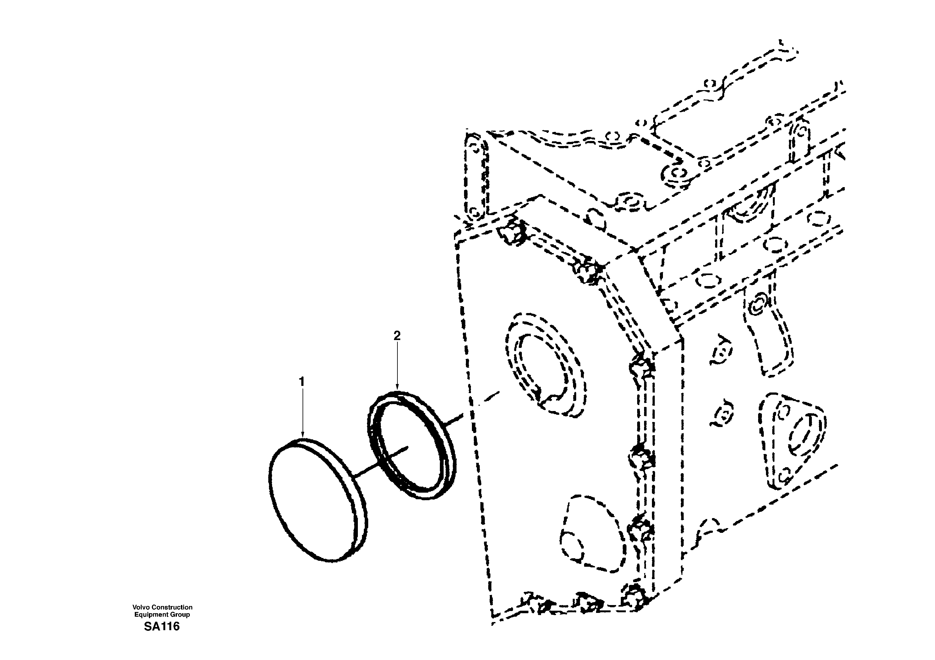 Seal CH/SA3903475 VOLVO