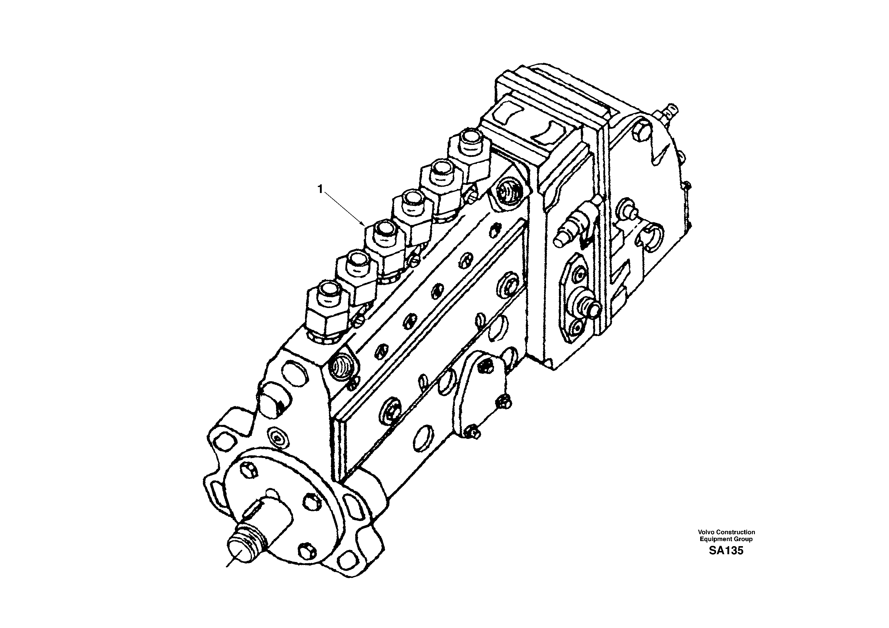 Fuel Injet Pump SA3283916 VOLVO