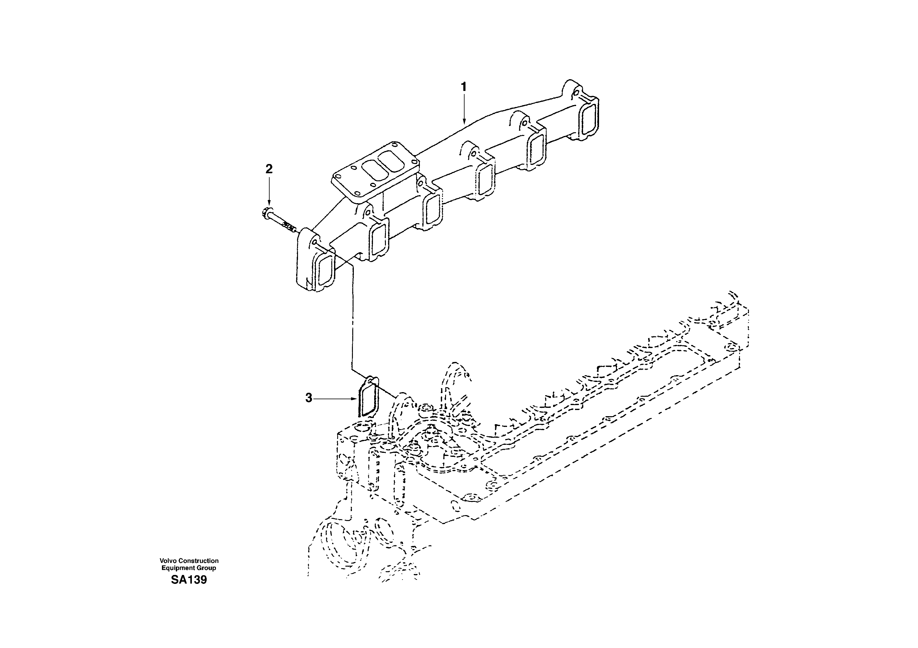 Screw SA3901448 VOLVO