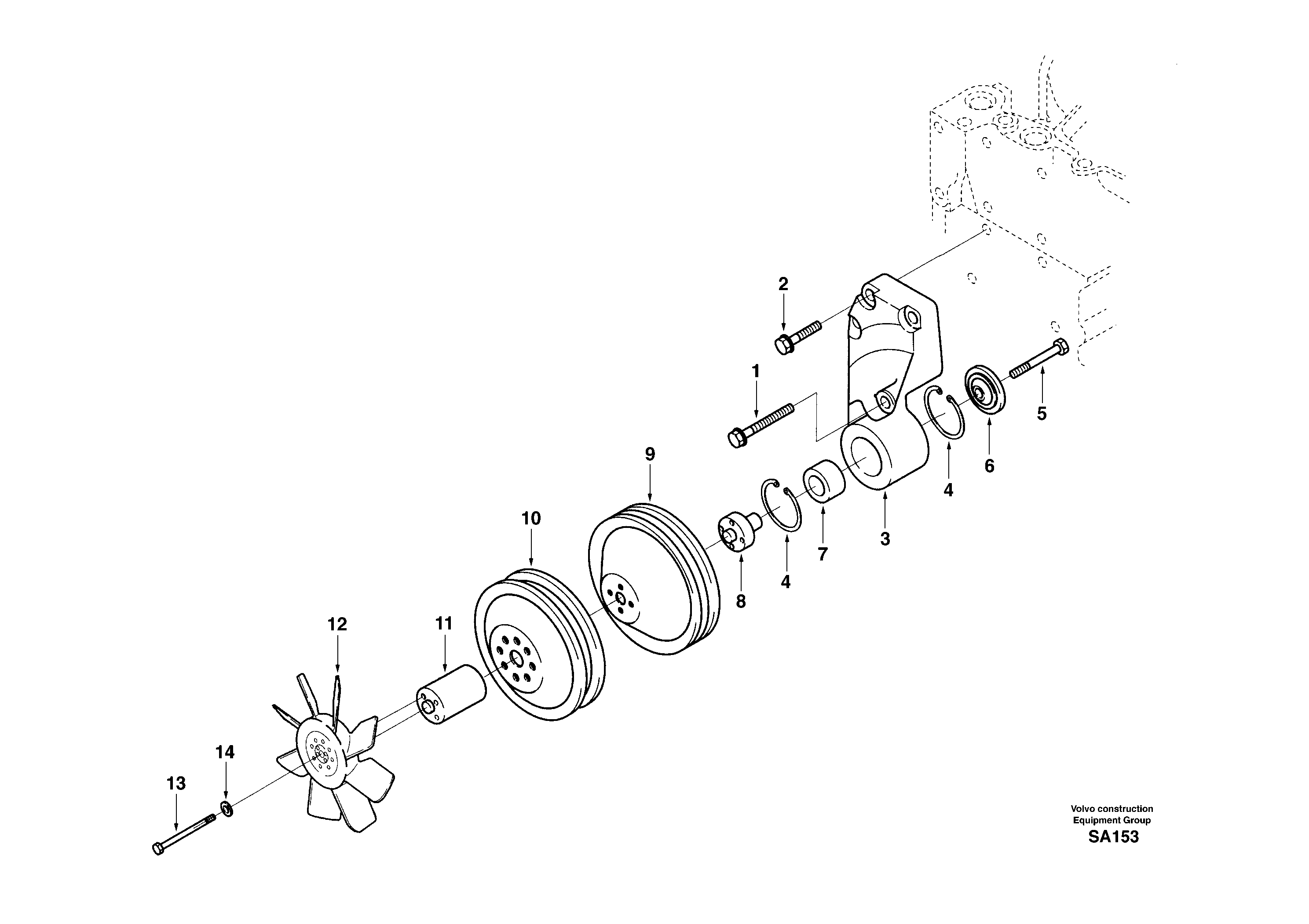 Spacer SA2011-01080 VOLVO