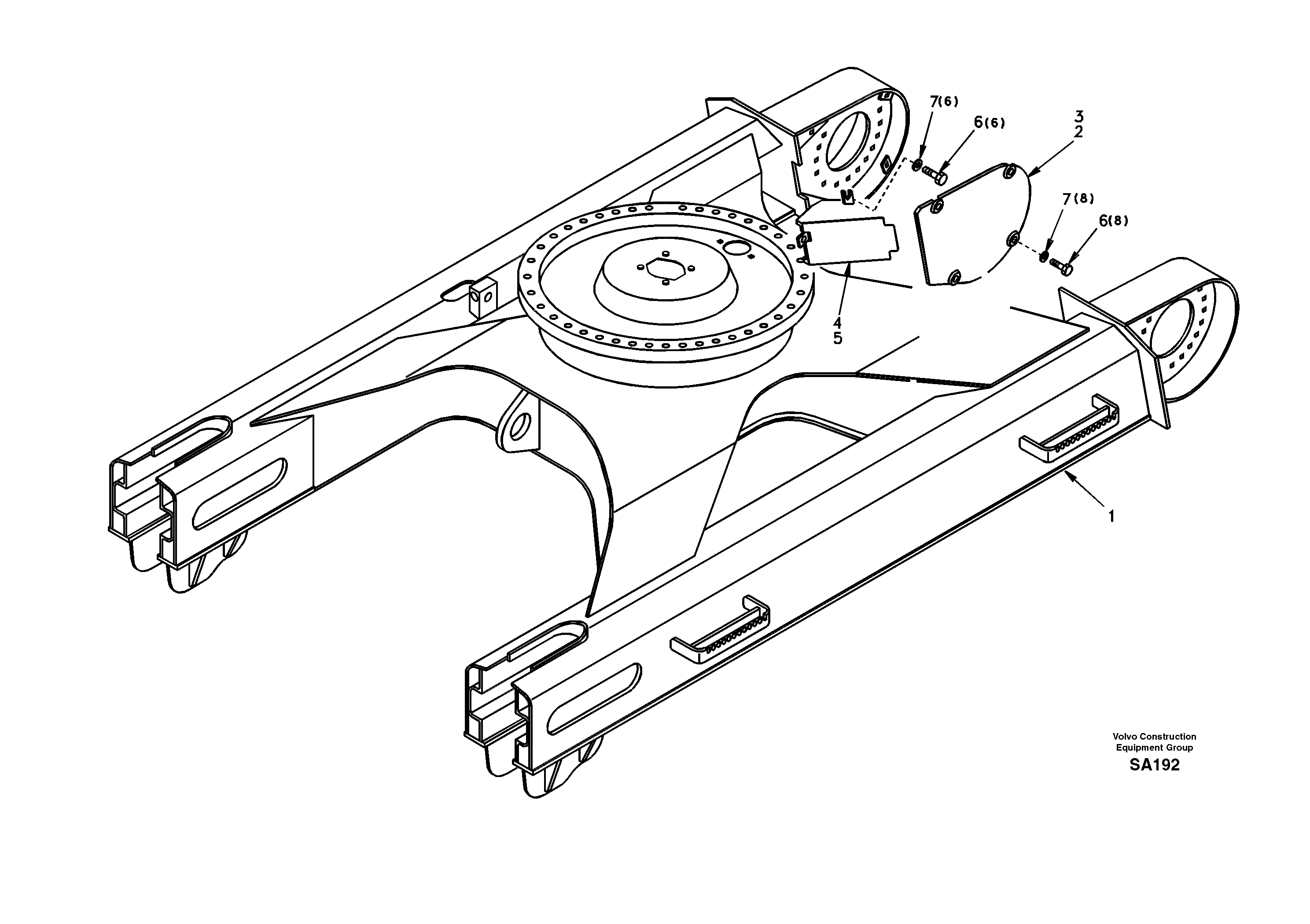 Frame VOE14509977 VOLVO