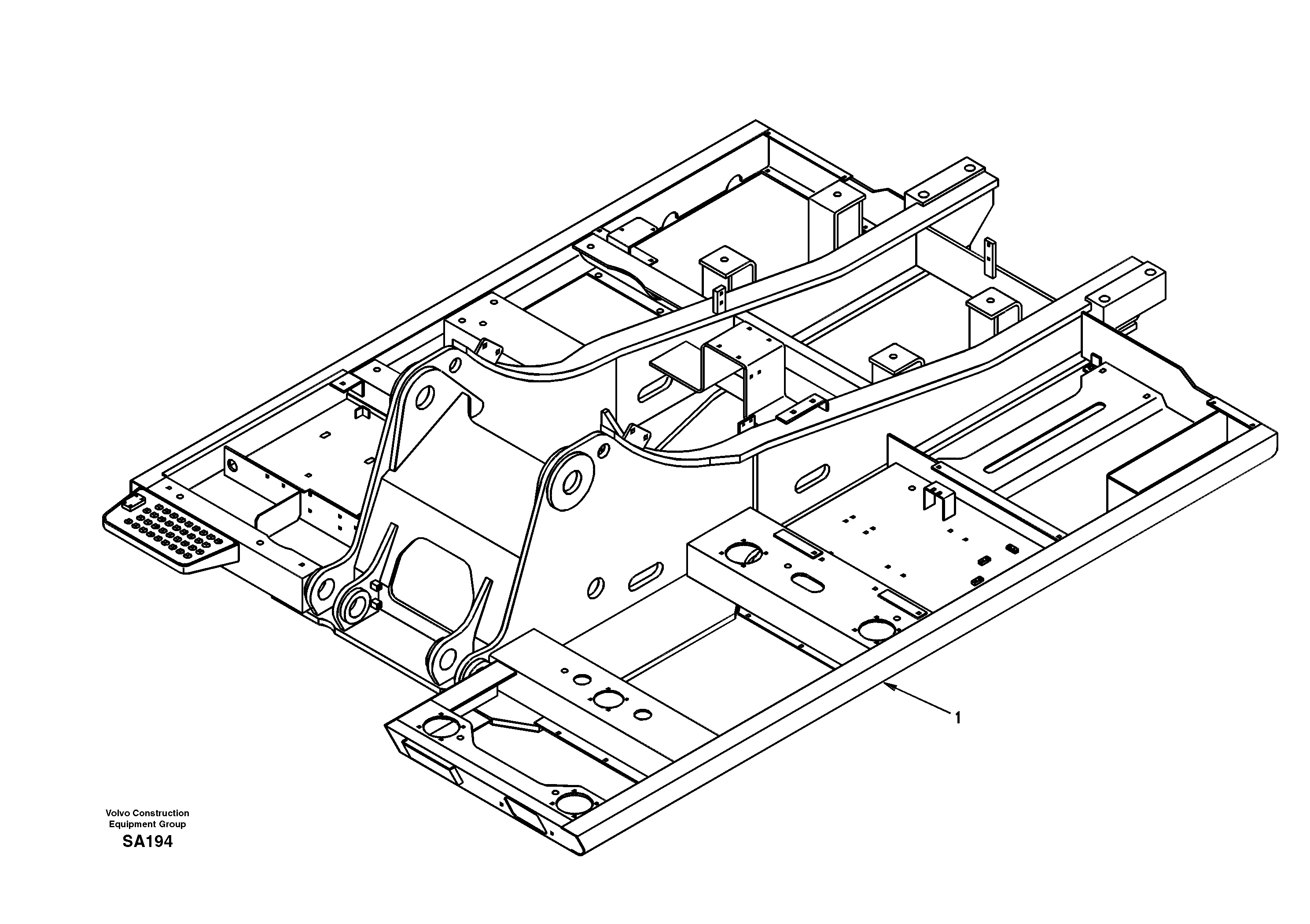 Frame SA1151-07000 VOLVO