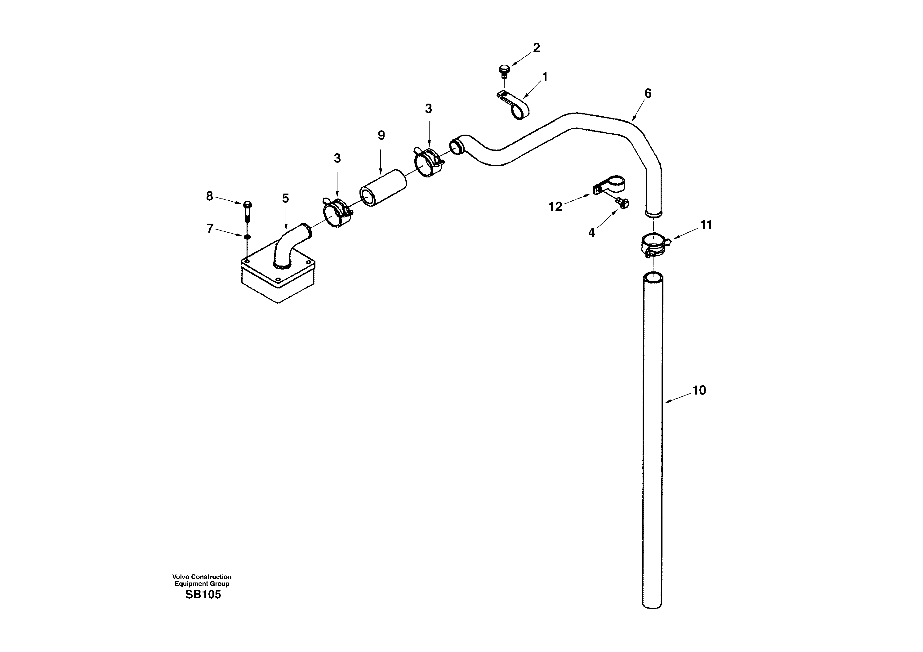 Screw SA3901249 VOLVO