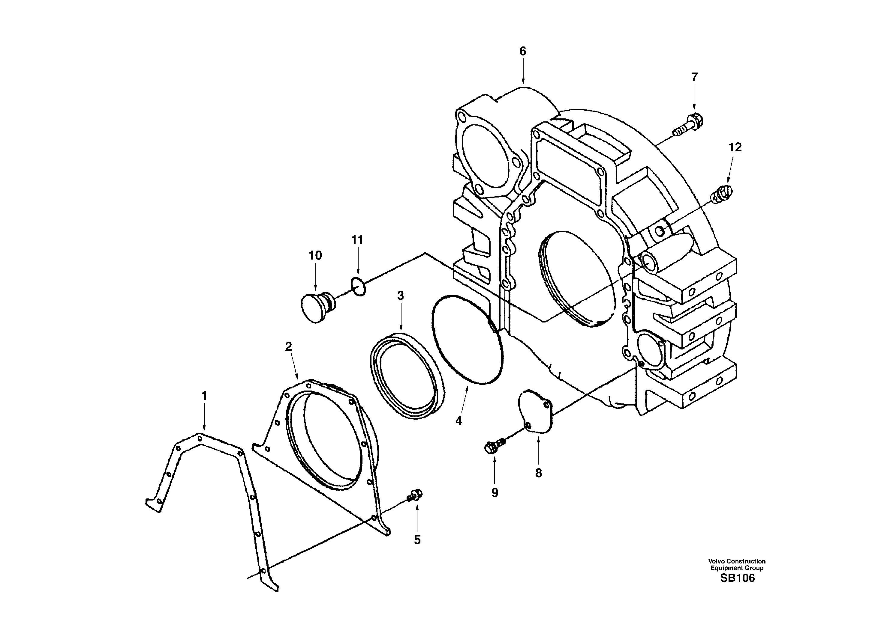 Seal CH/SA/TEL3912473 VOLVO