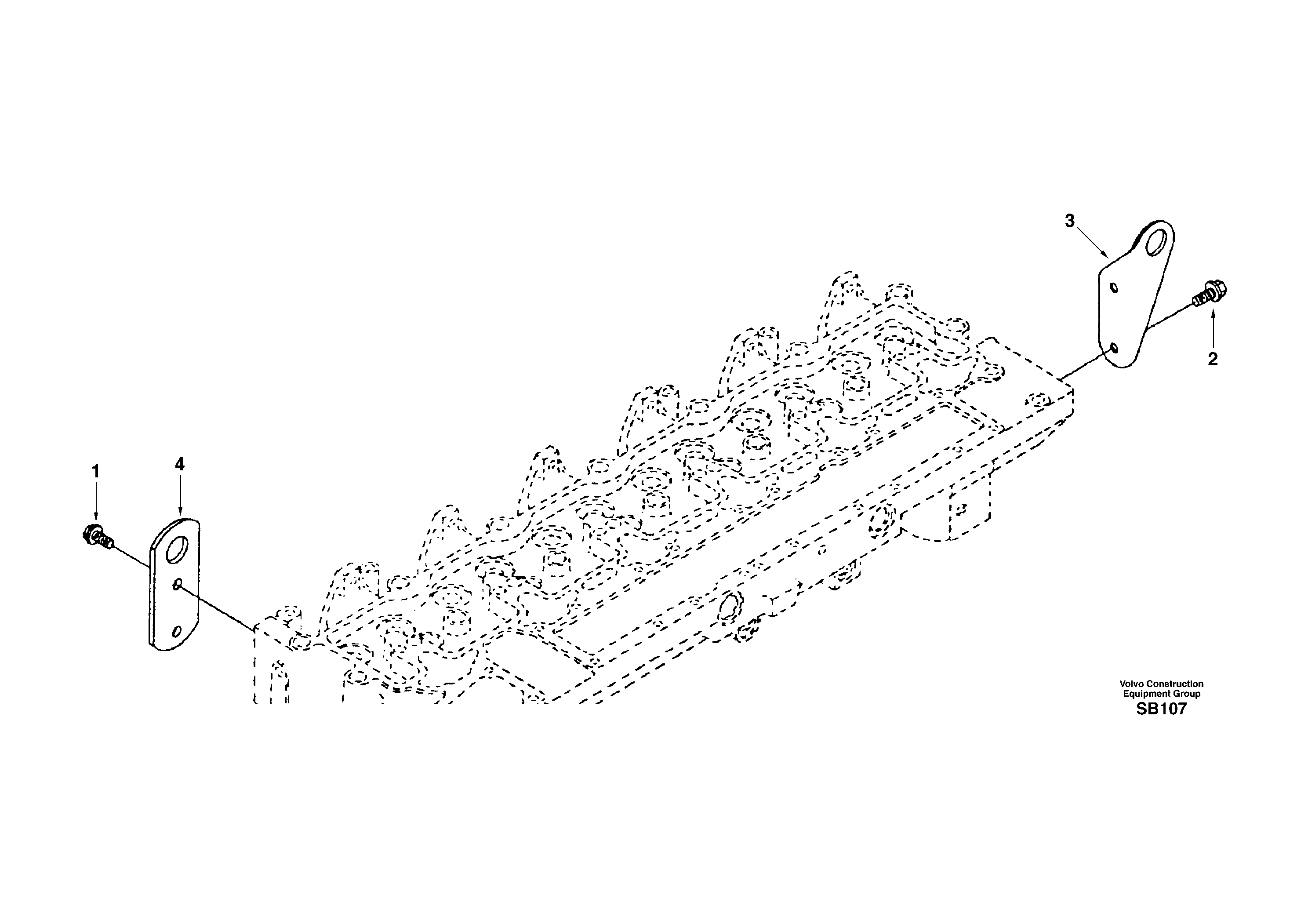 Screw SA3903200 VOLVO