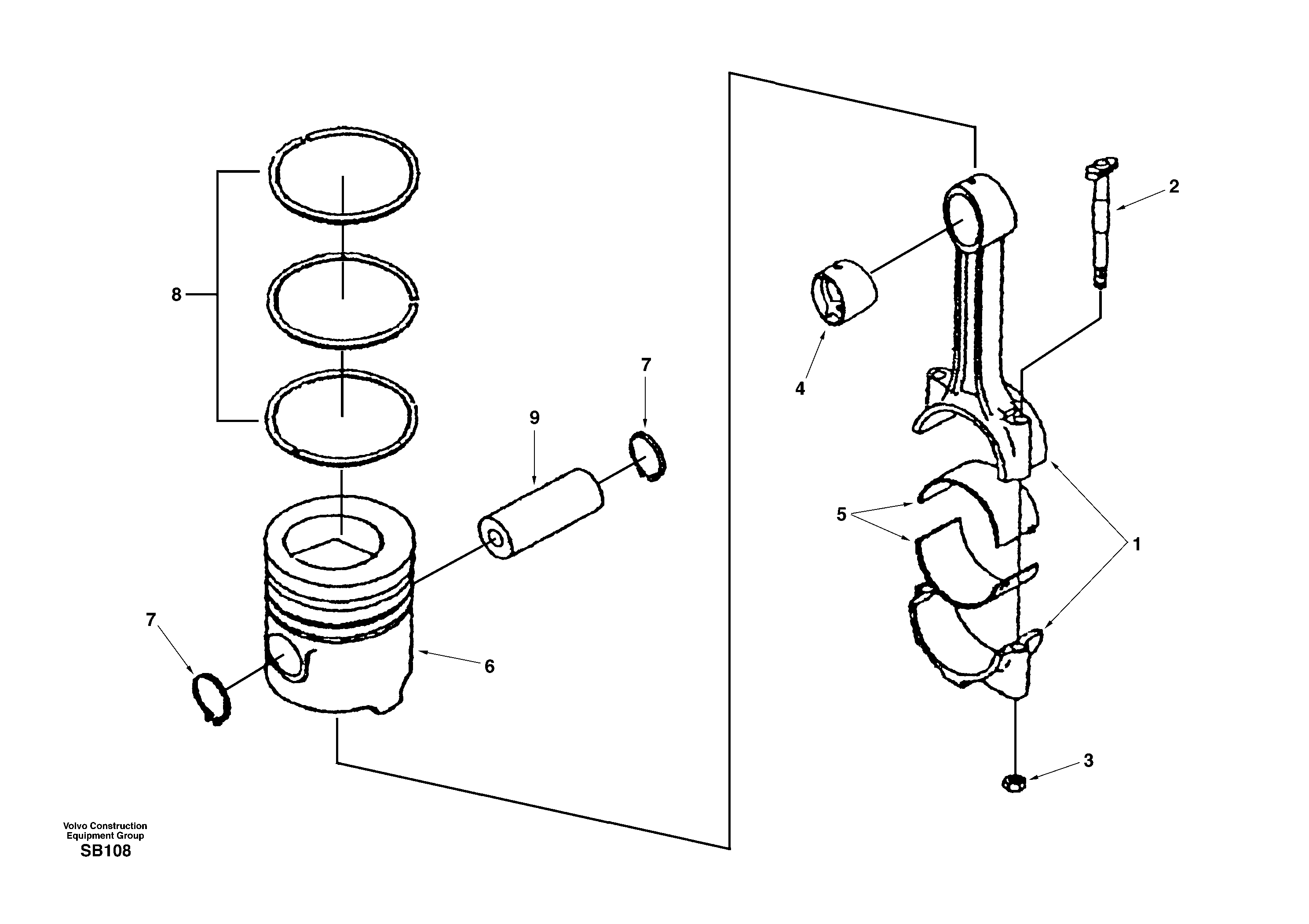 Bearing SA3901431 VOLVO