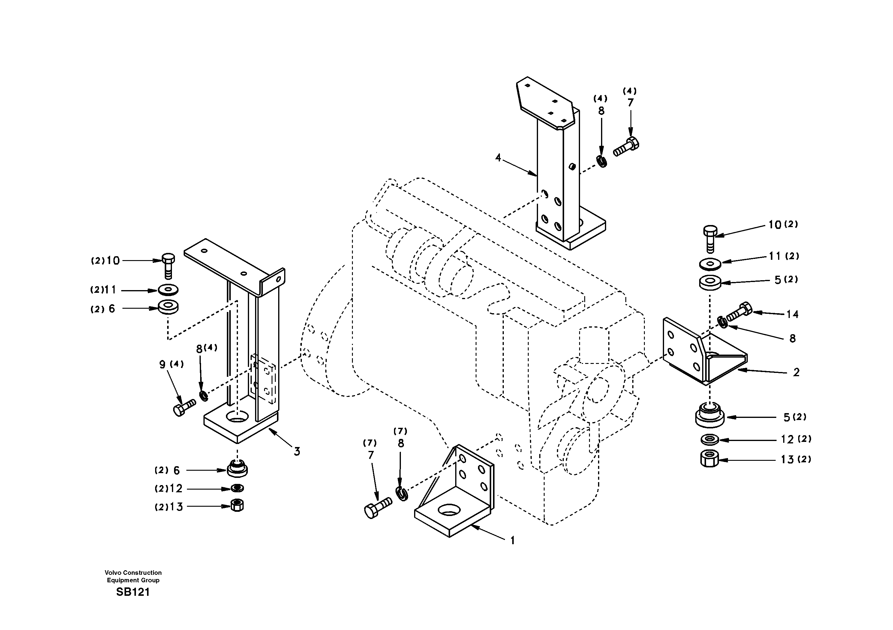 Cushion SA1112-00570 VOLVO
