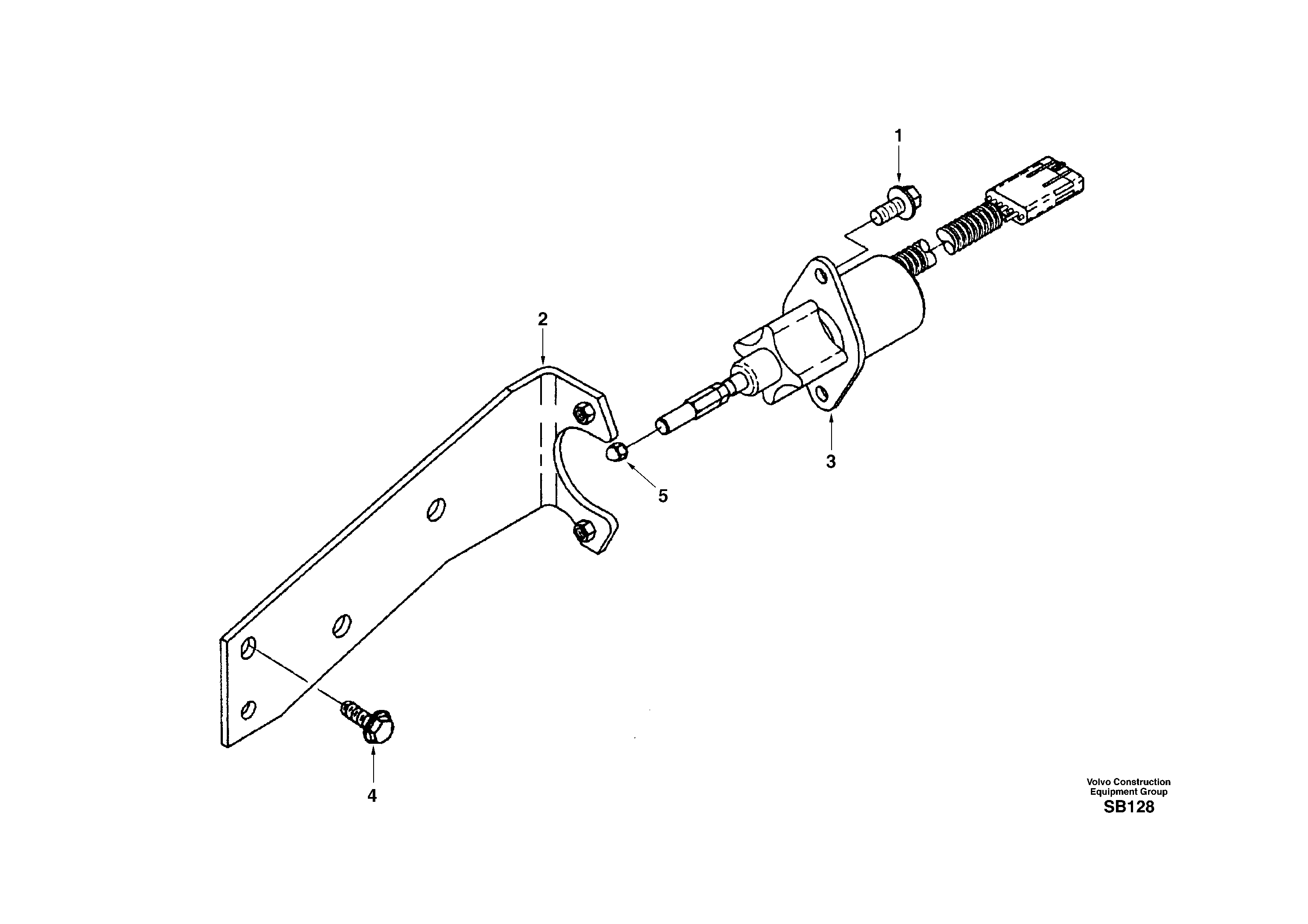 Bracket SA3923255 VOLVO