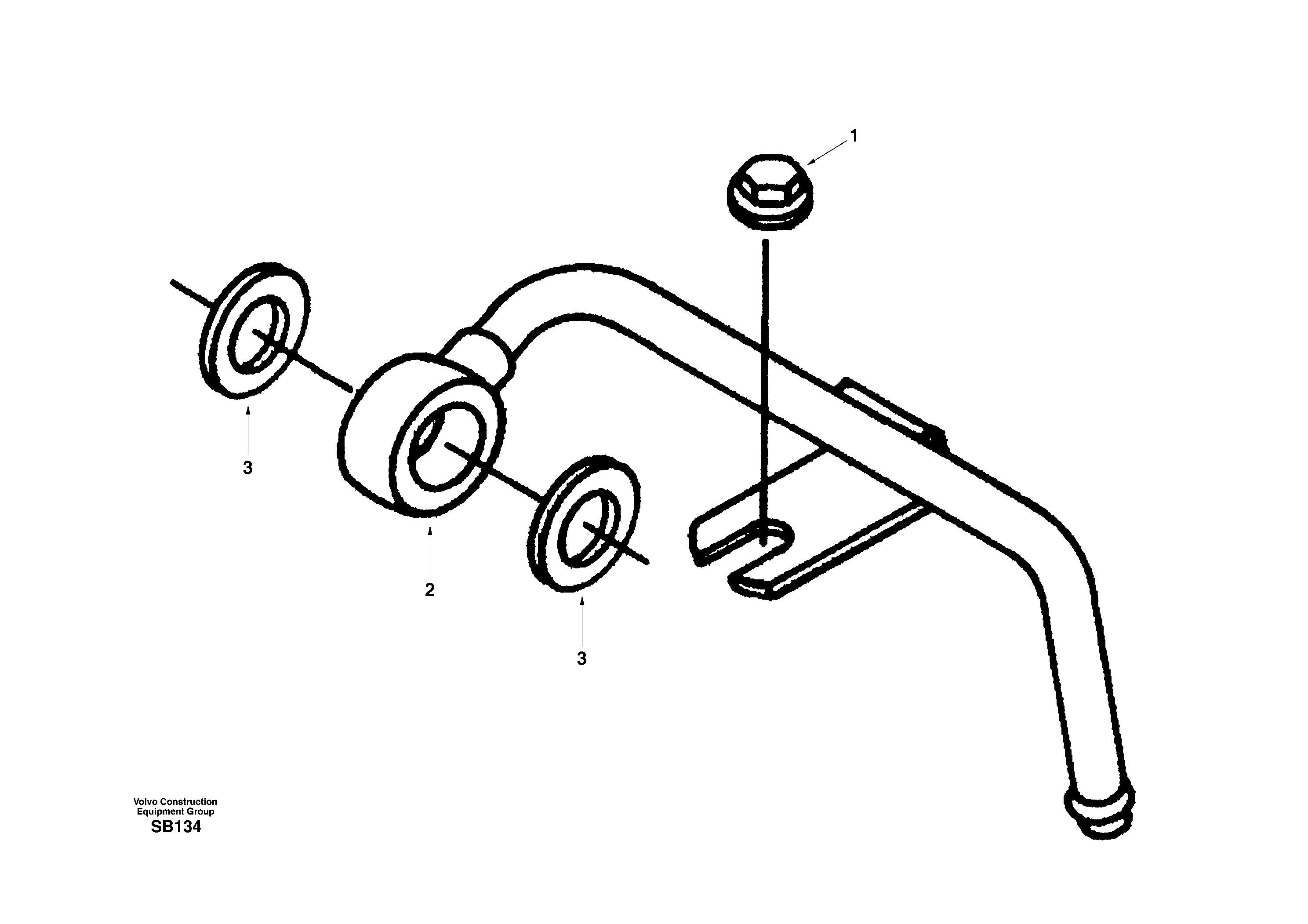 Pipe SA3928028 VOLVO