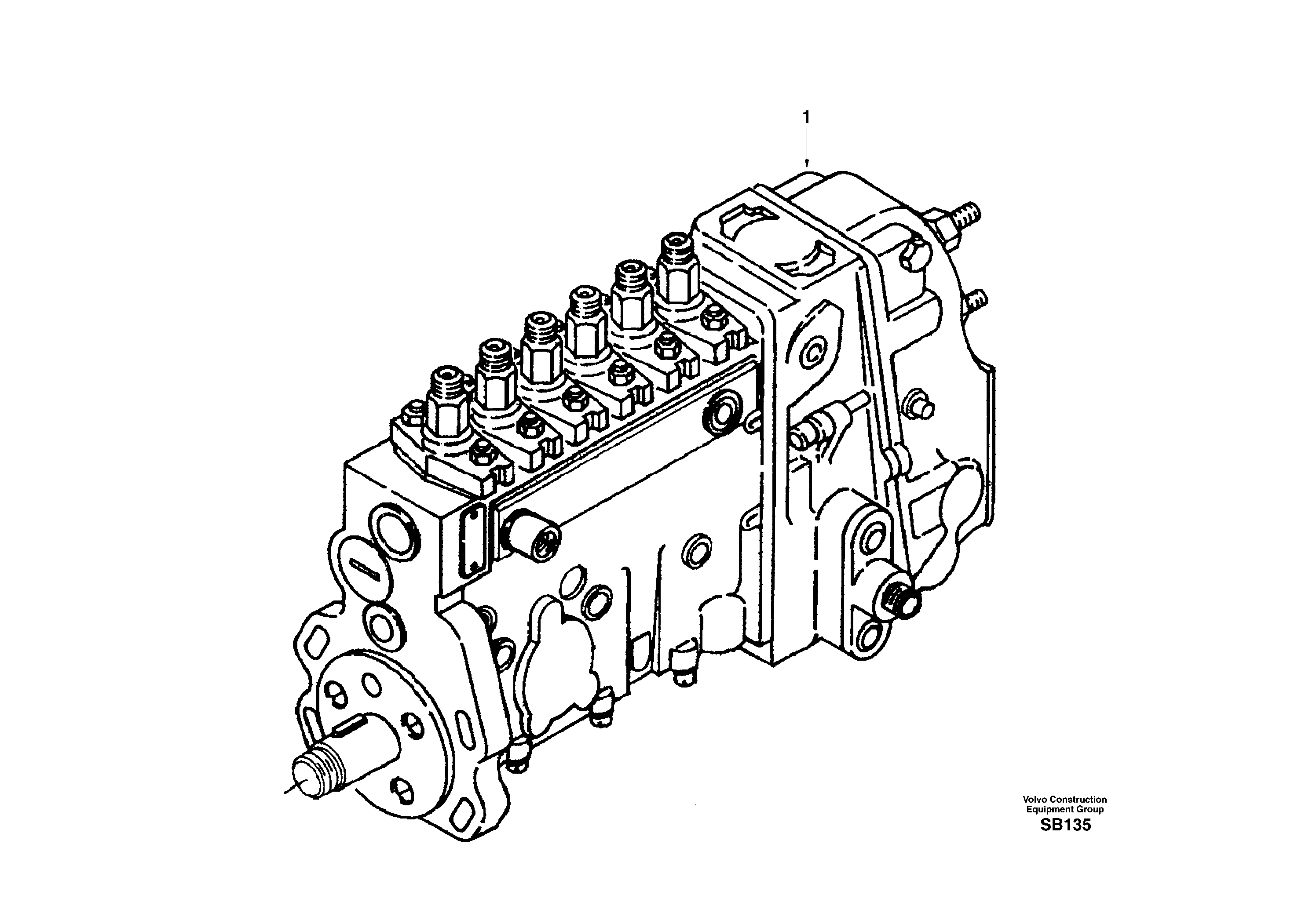 Fuel Injet Pump SA3929167 VOLVO
