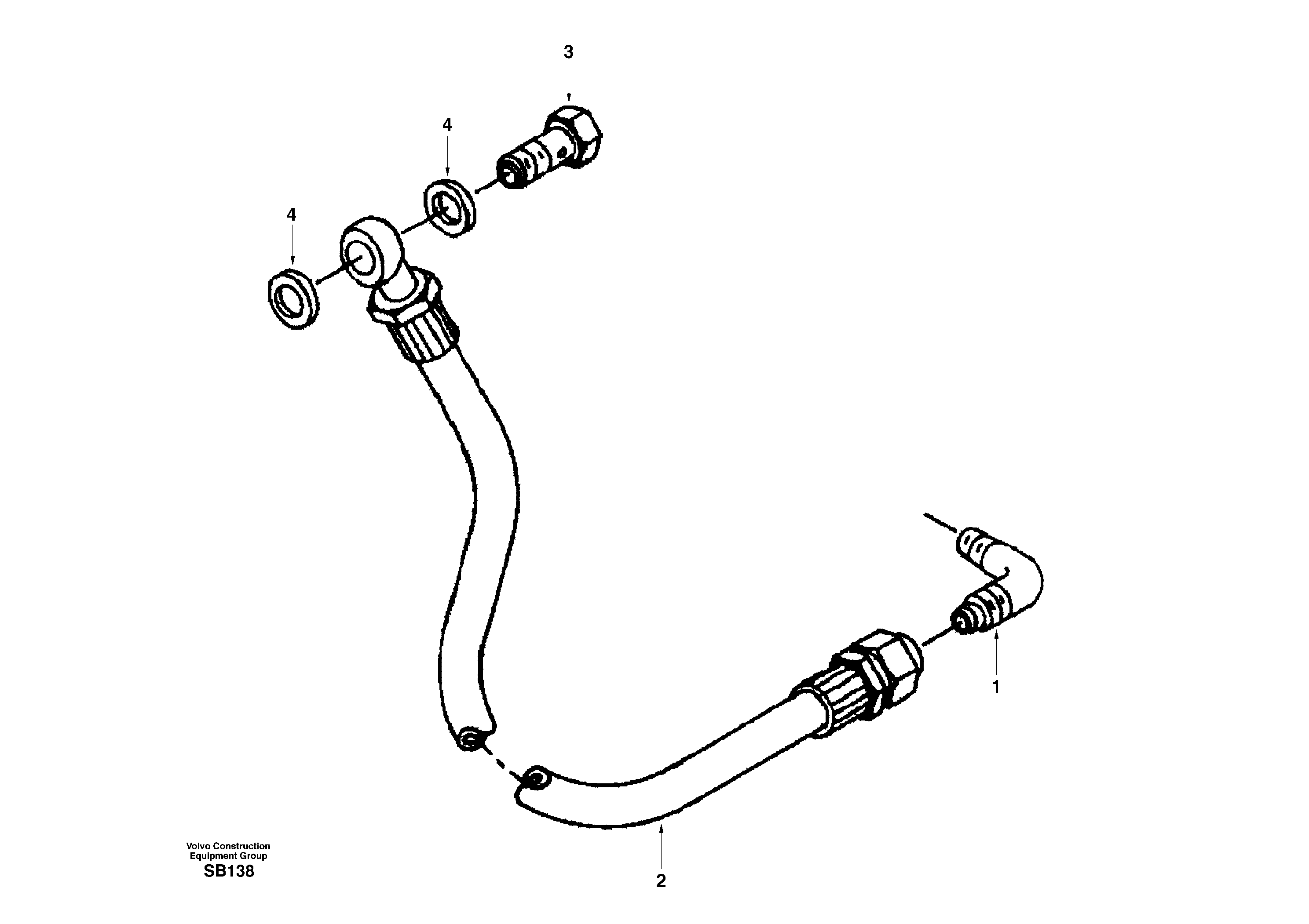 Hose SA3916779 VOLVO