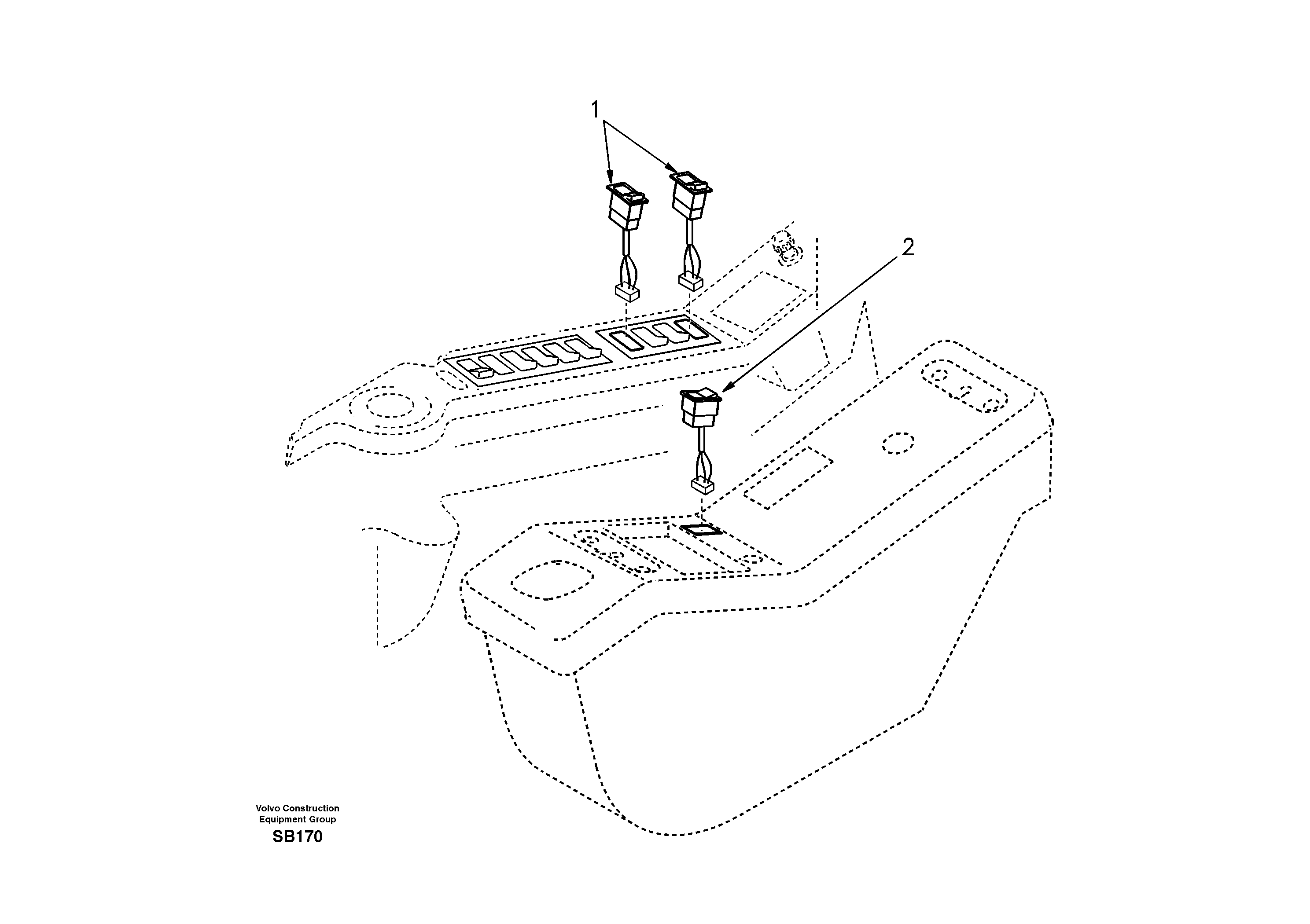 Switch SA1123-04470 VOLVO