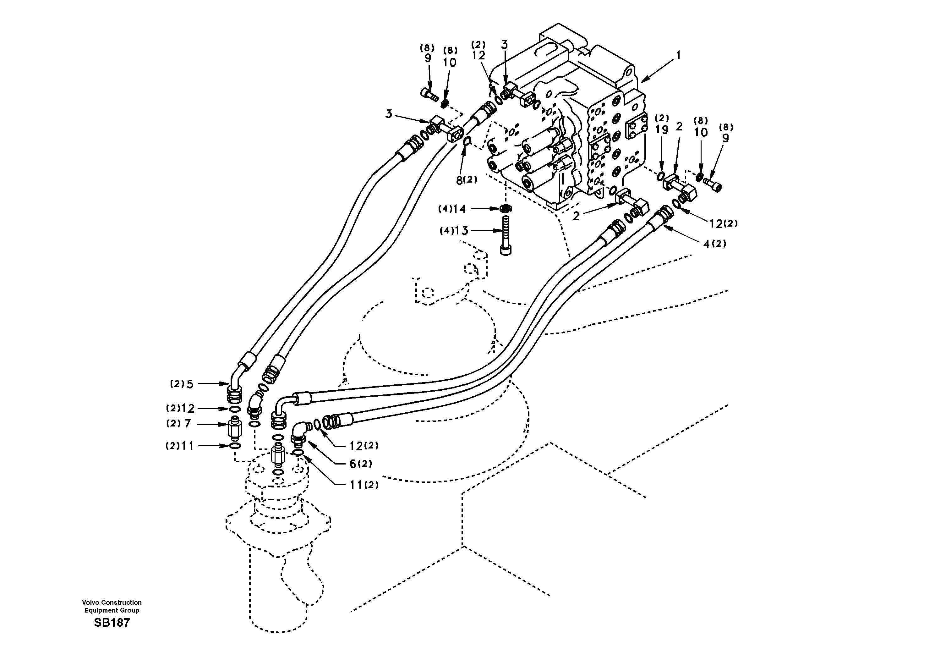 Control valve SA7270-00512 VOLVO