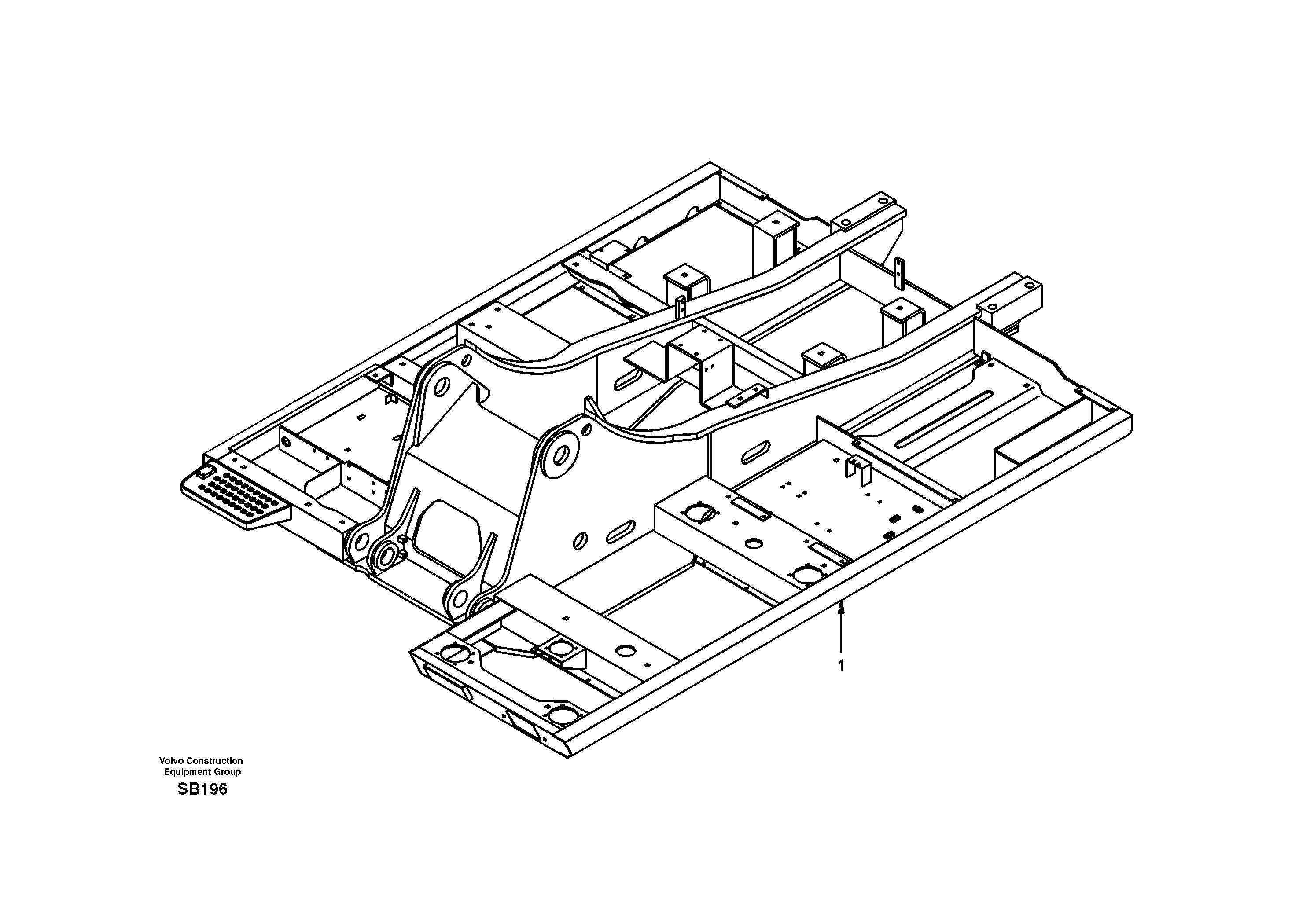 Frame SA1151-06800 VOLVO