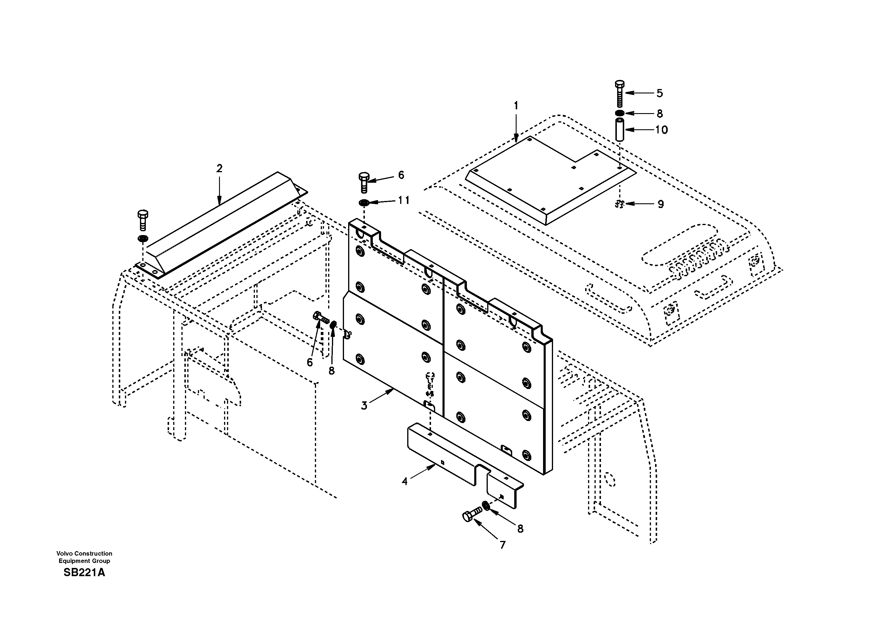 Cover SA1162-07871 VOLVO