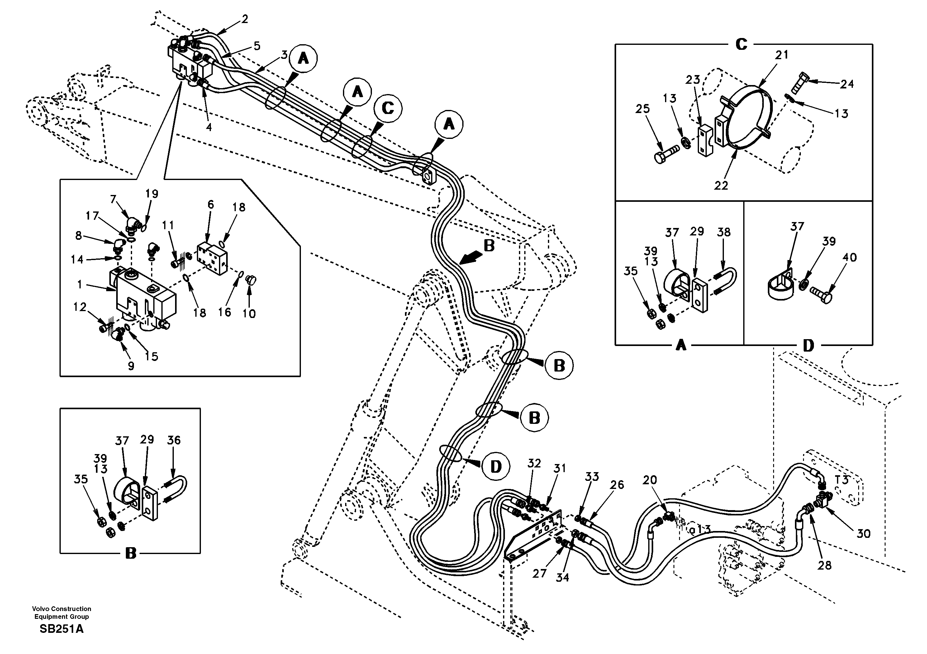 Hose SA9466-03340 VOLVO