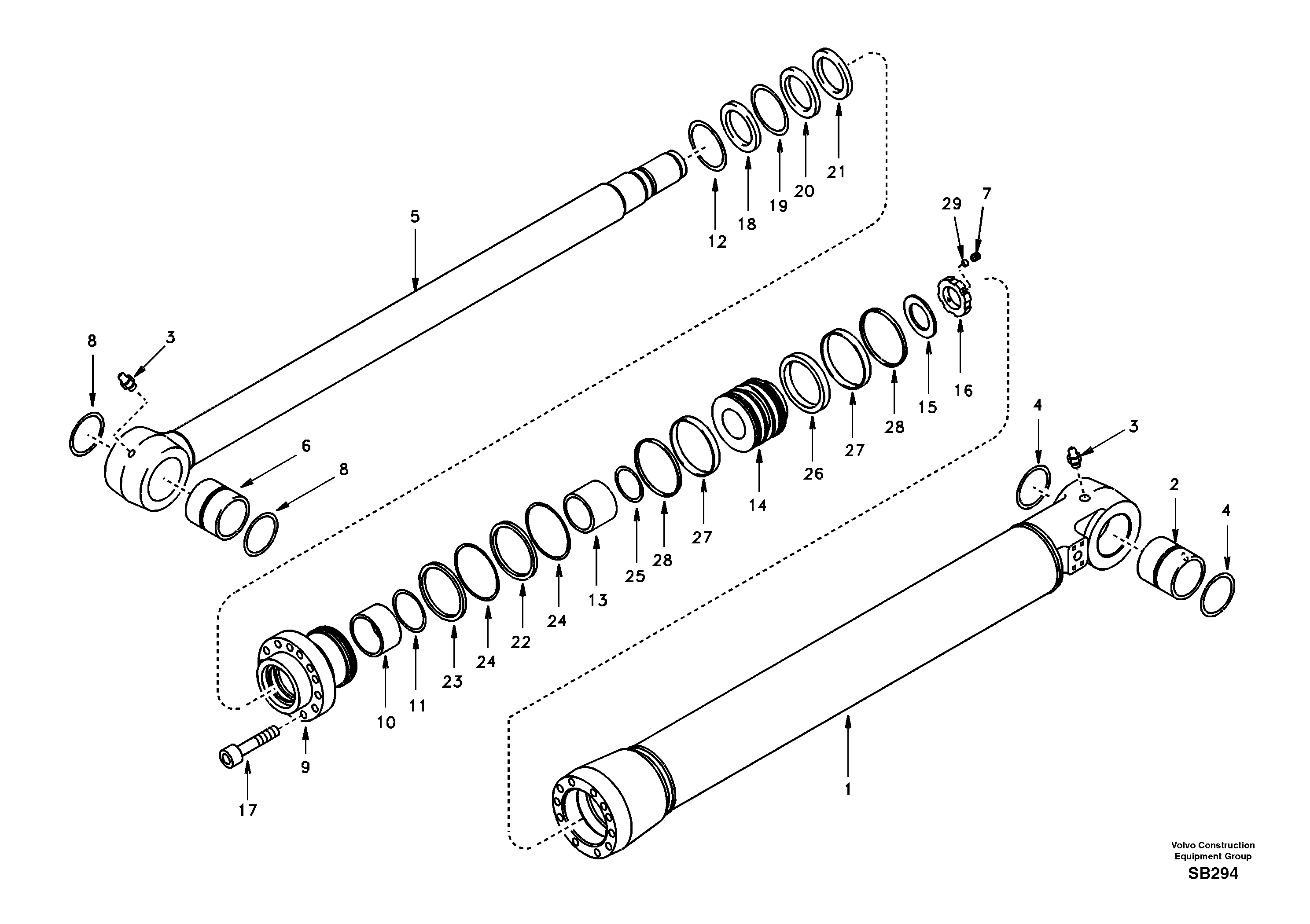 Rod SA1146-00980 VOLVO