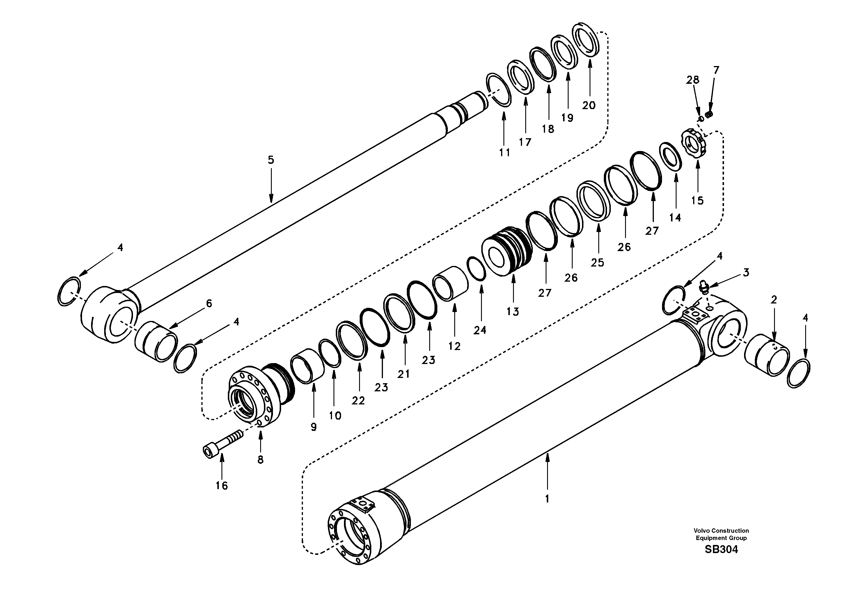 Piston SA1146-00830 VOLVO