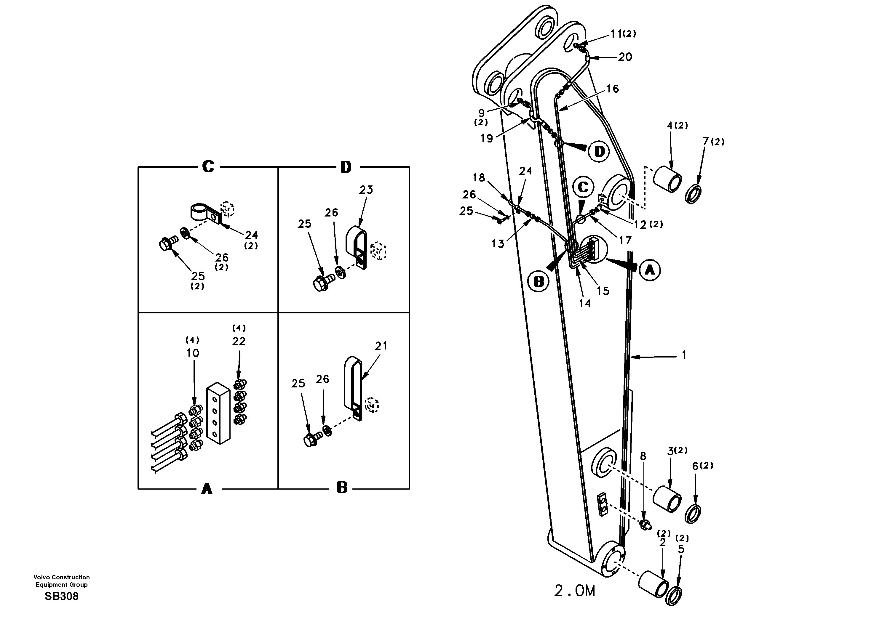 Arm VOE14500239 VOLVO