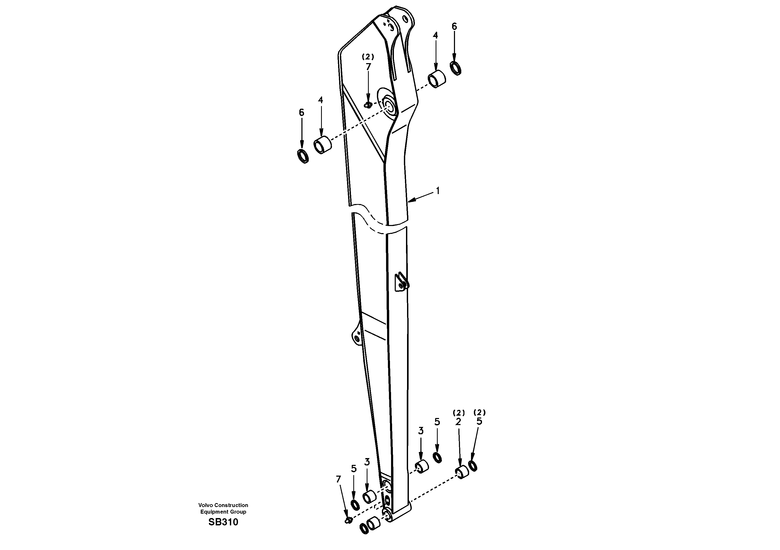 Arm VOE14500245 VOLVO