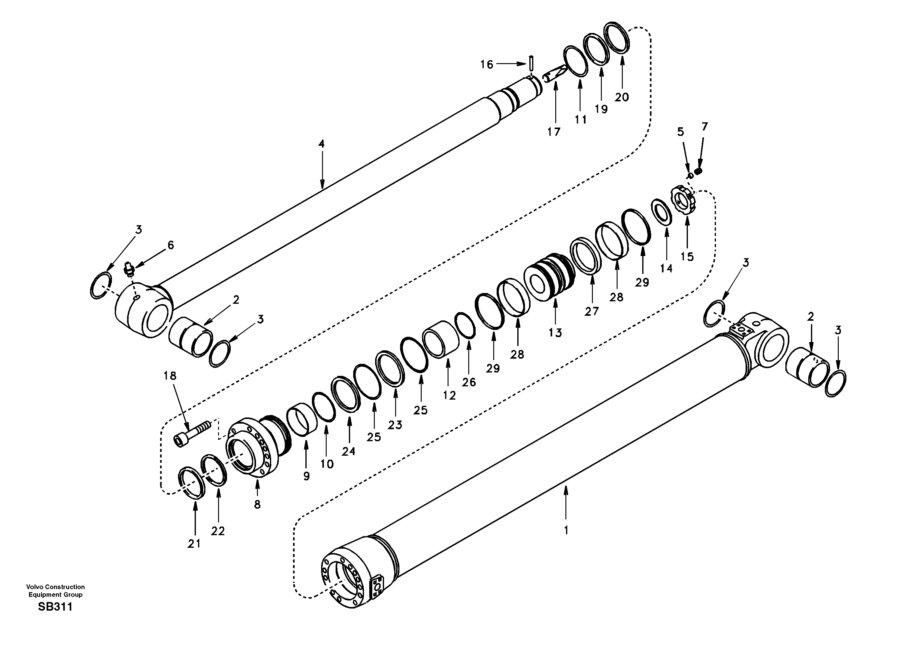 Piston SA1146-00930 VOLVO