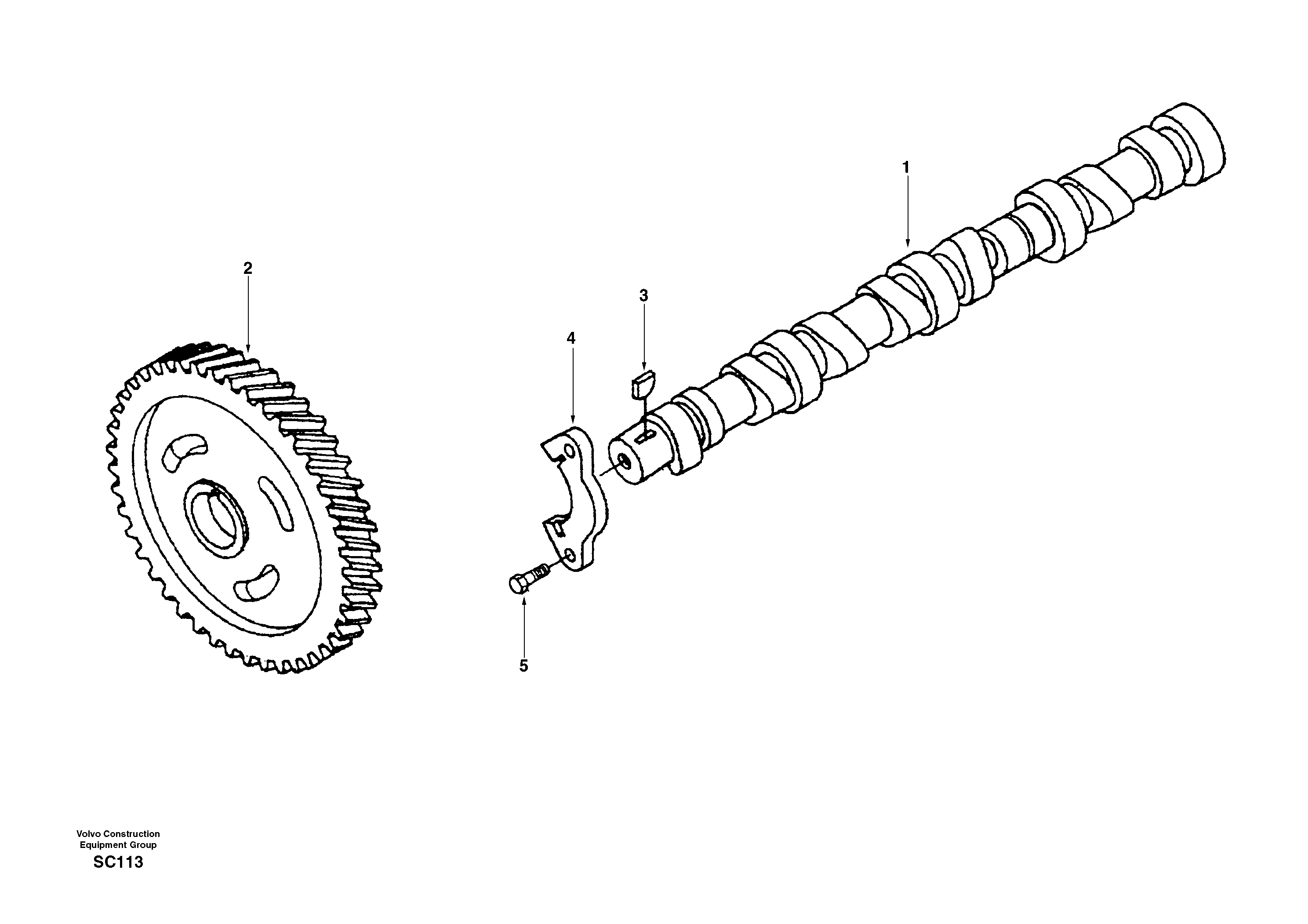 Gear SA3929028 VOLVO