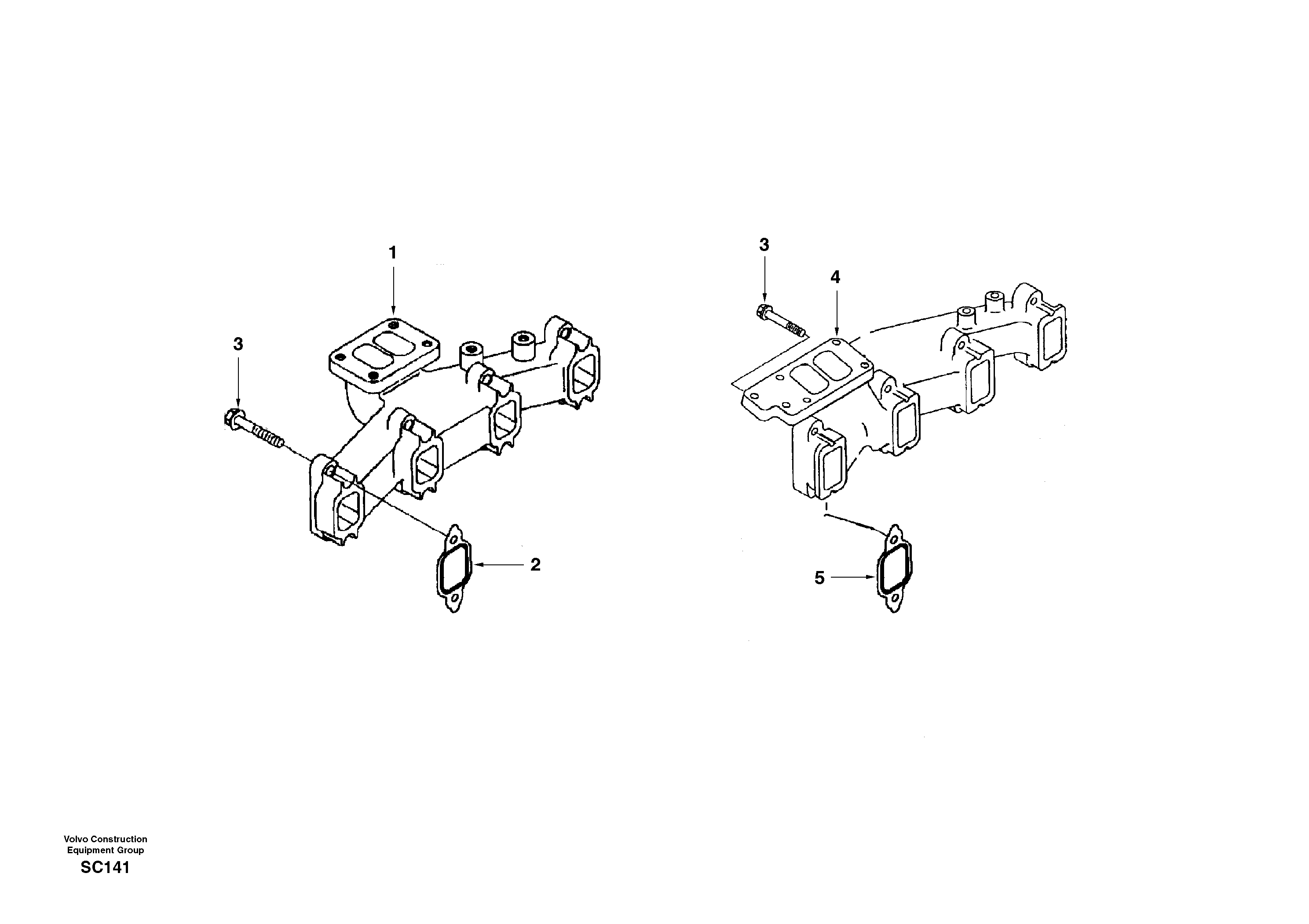 Exh Manifold SA3901635 VOLVO