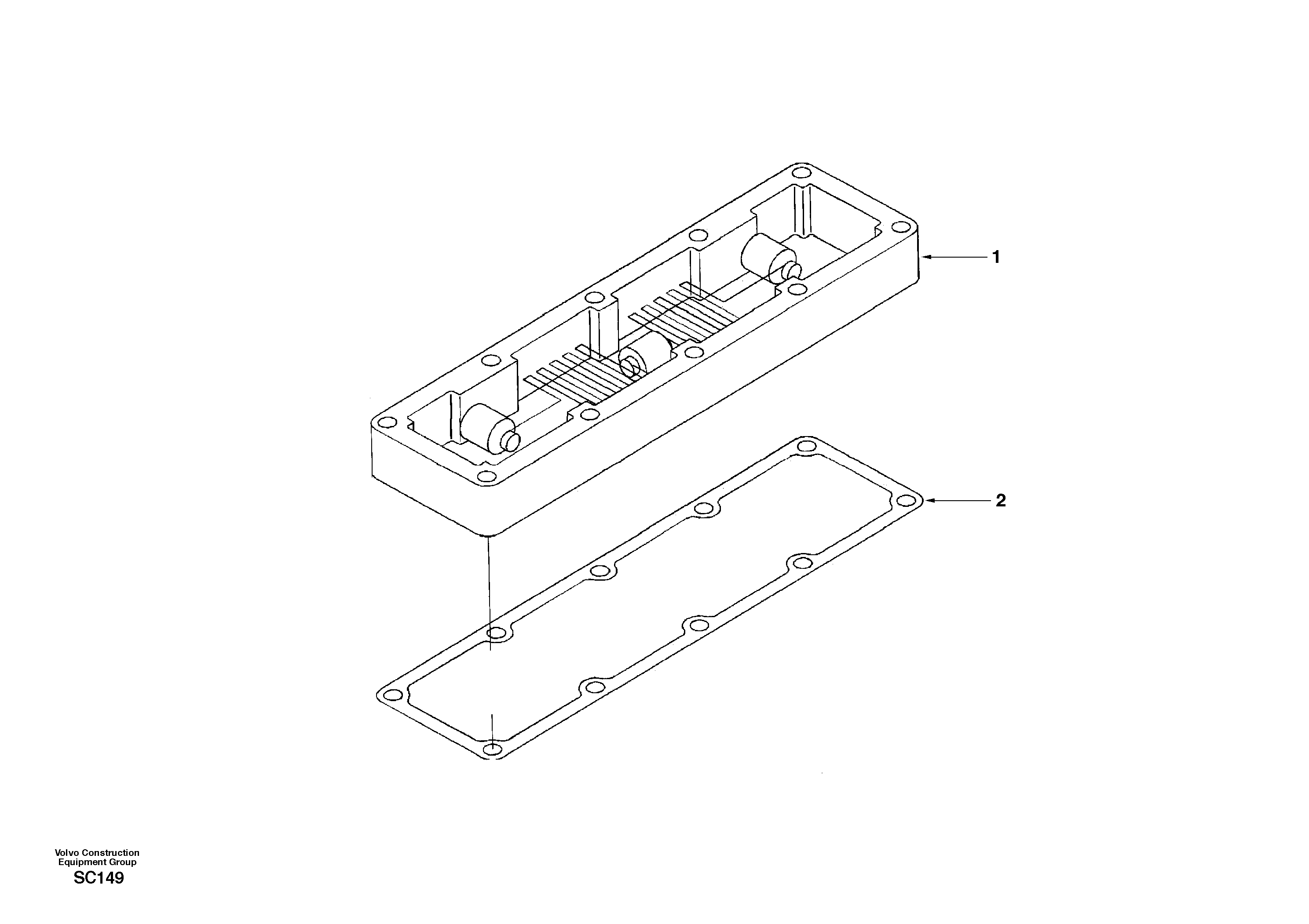 Heater SA3929335 VOLVO