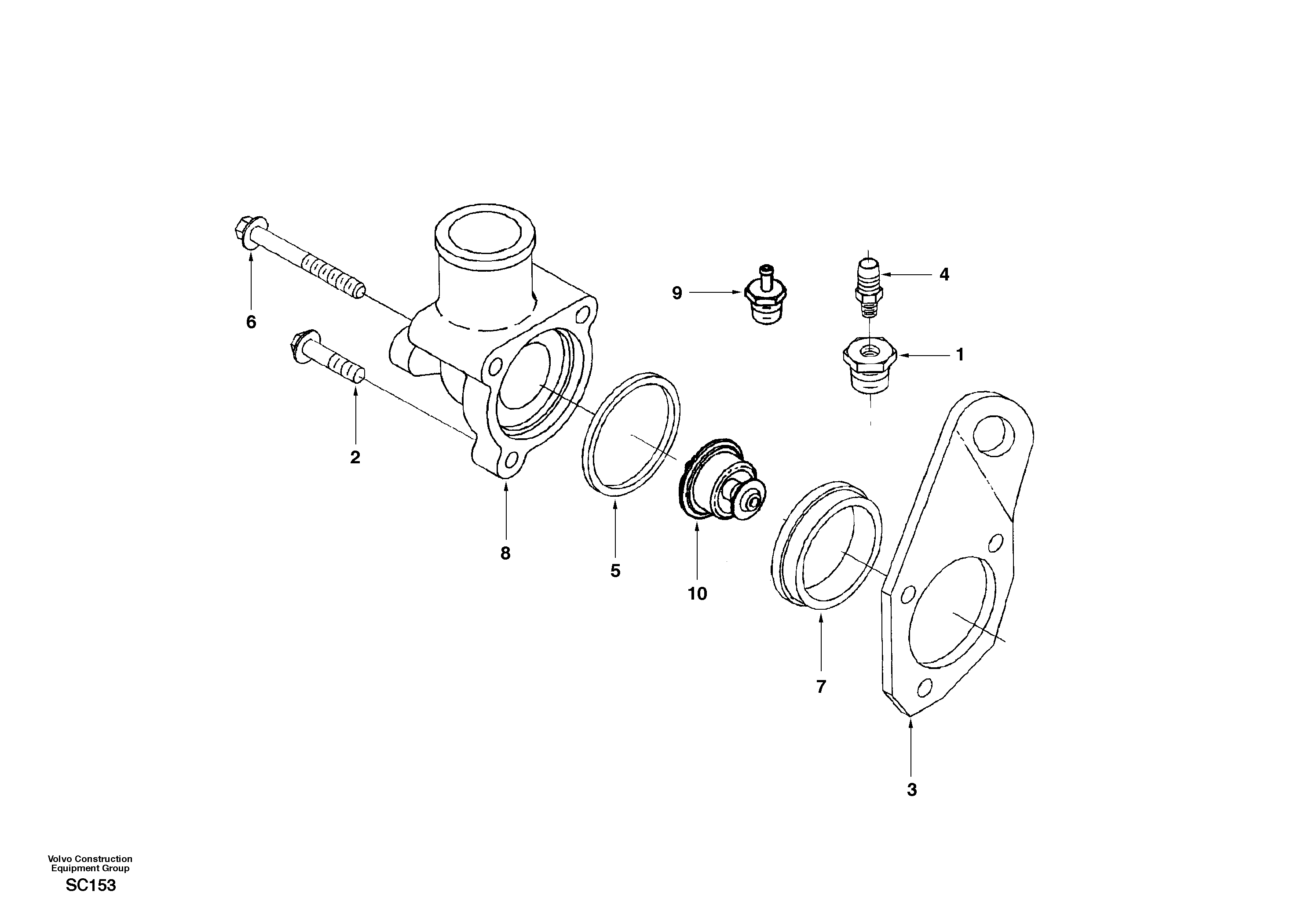 Valve SA3926761 VOLVO