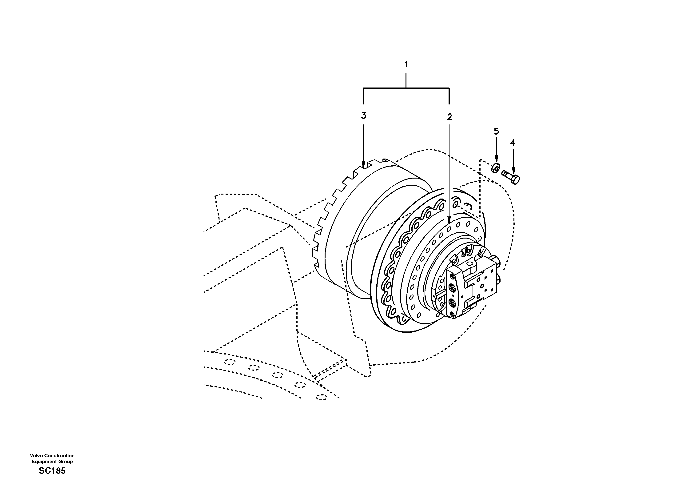 Motor SA1143-01112 VOLVO