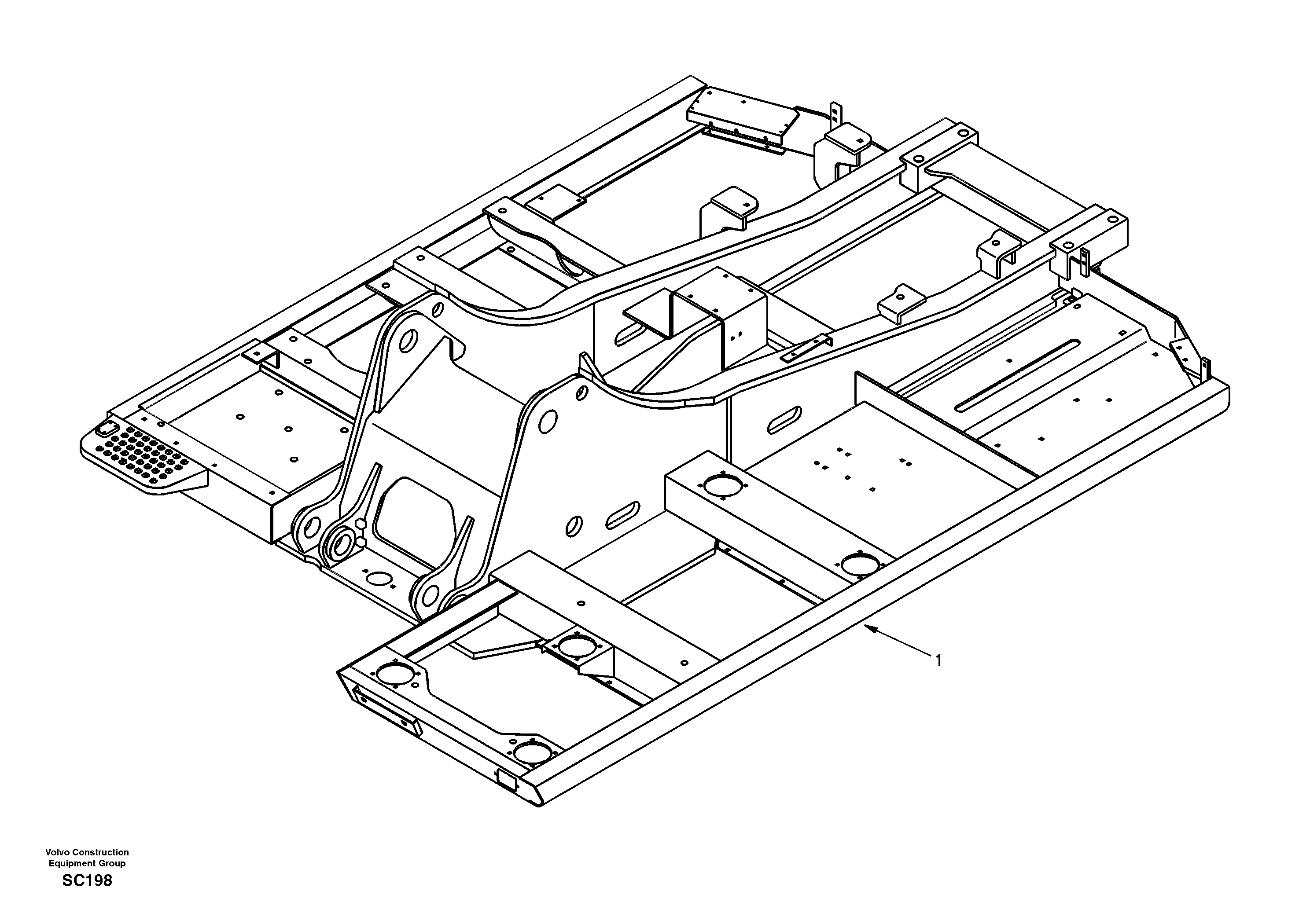 Frame SA1151-08500 VOLVO