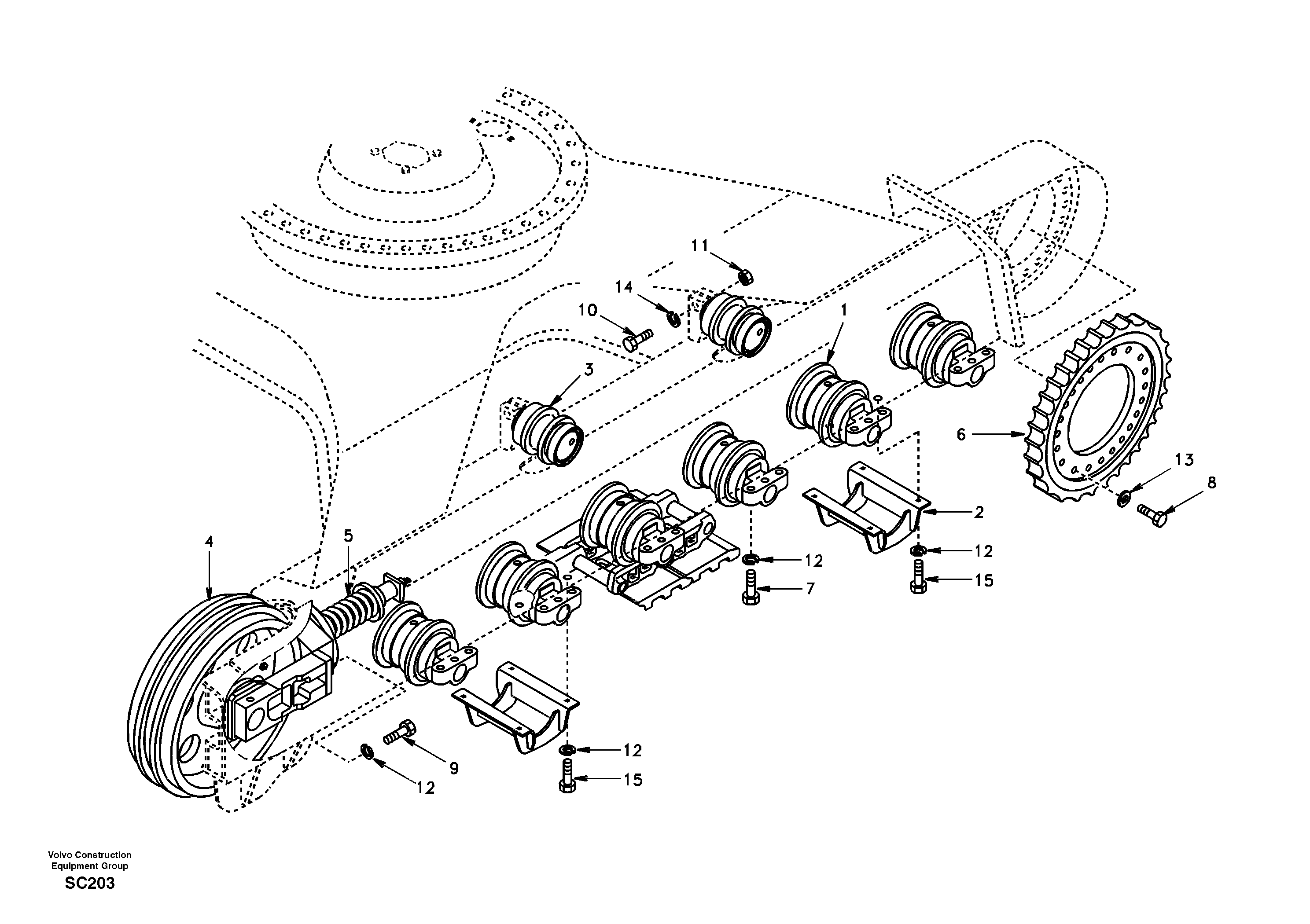 Recoil Spring SA1181-01321 VOLVO