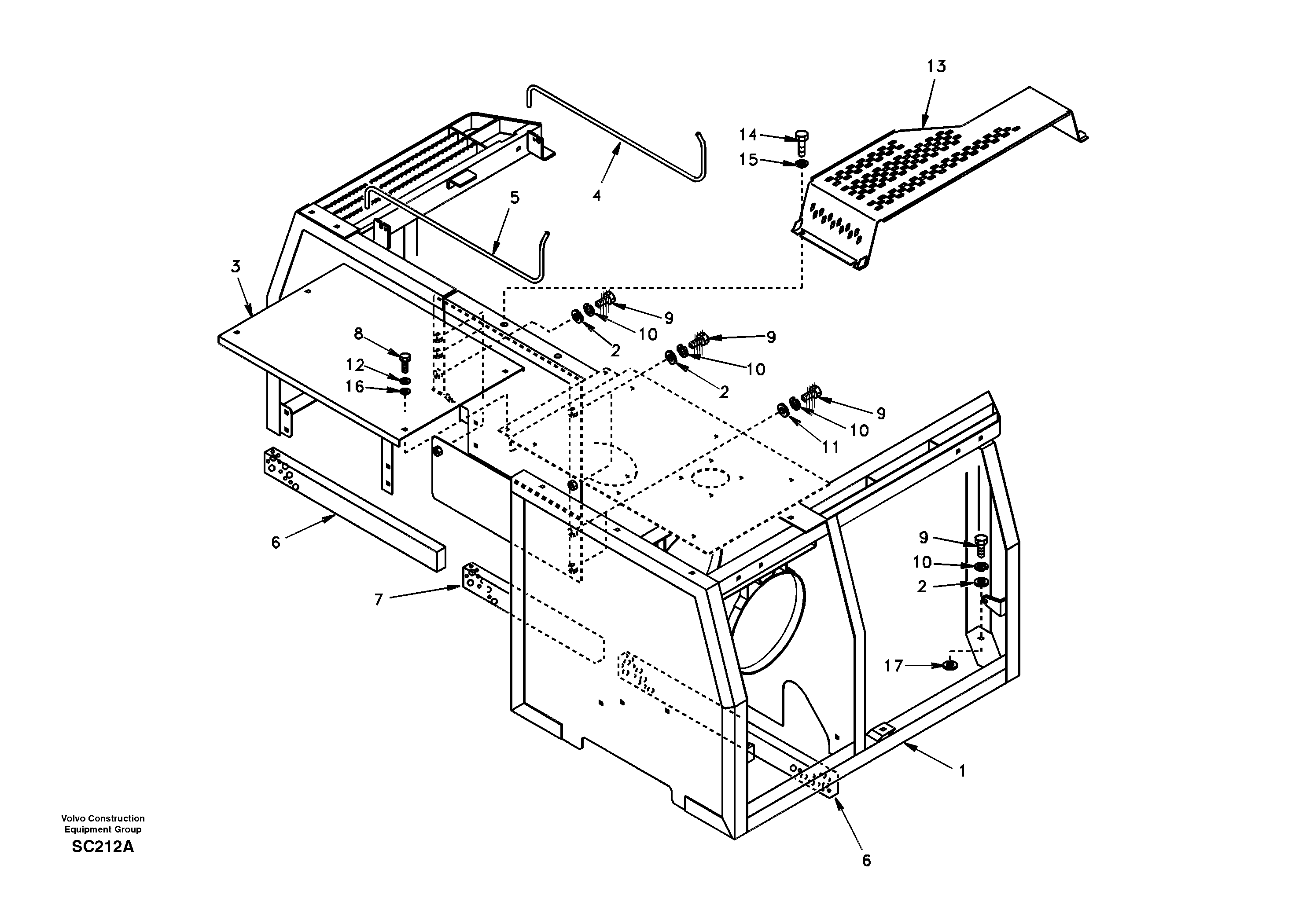 Cover SA1162-08790 VOLVO