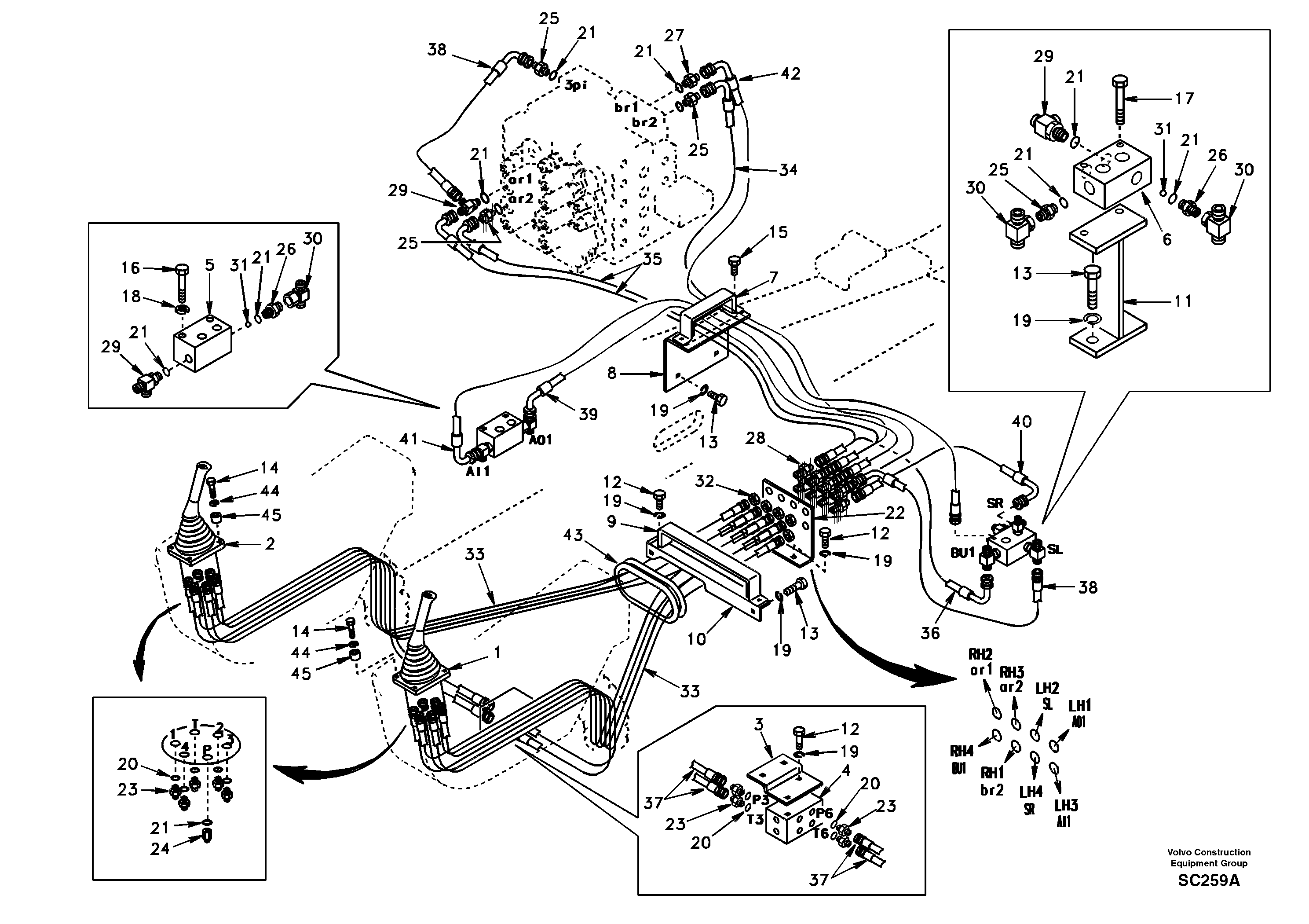 Bracket VOE14501633 VOLVO