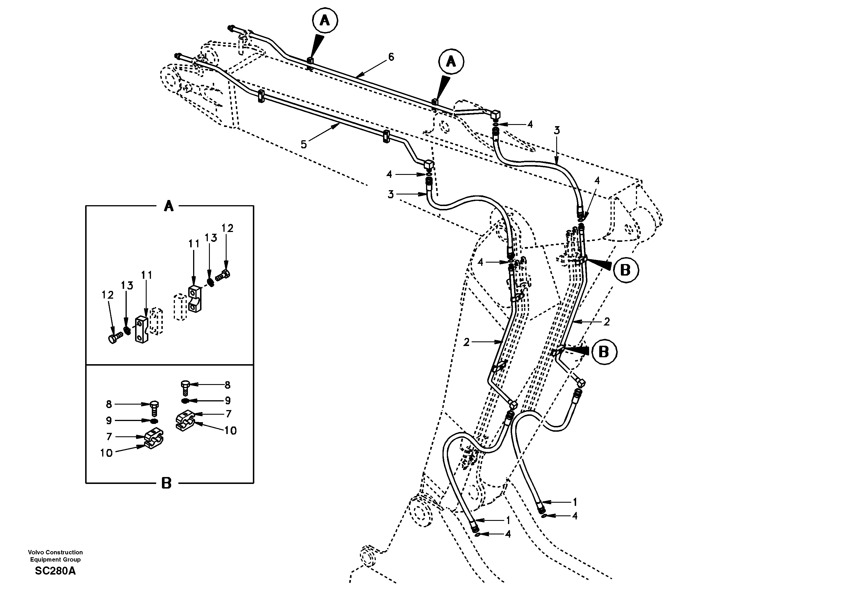 Pipe VOE14501535 VOLVO