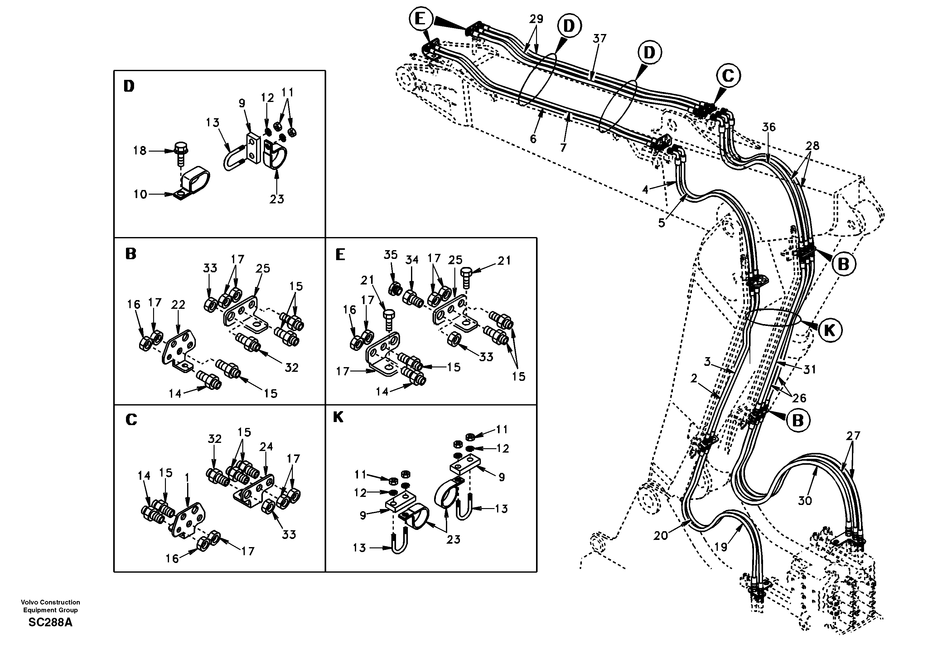 Hose SA9451-04239 VOLVO