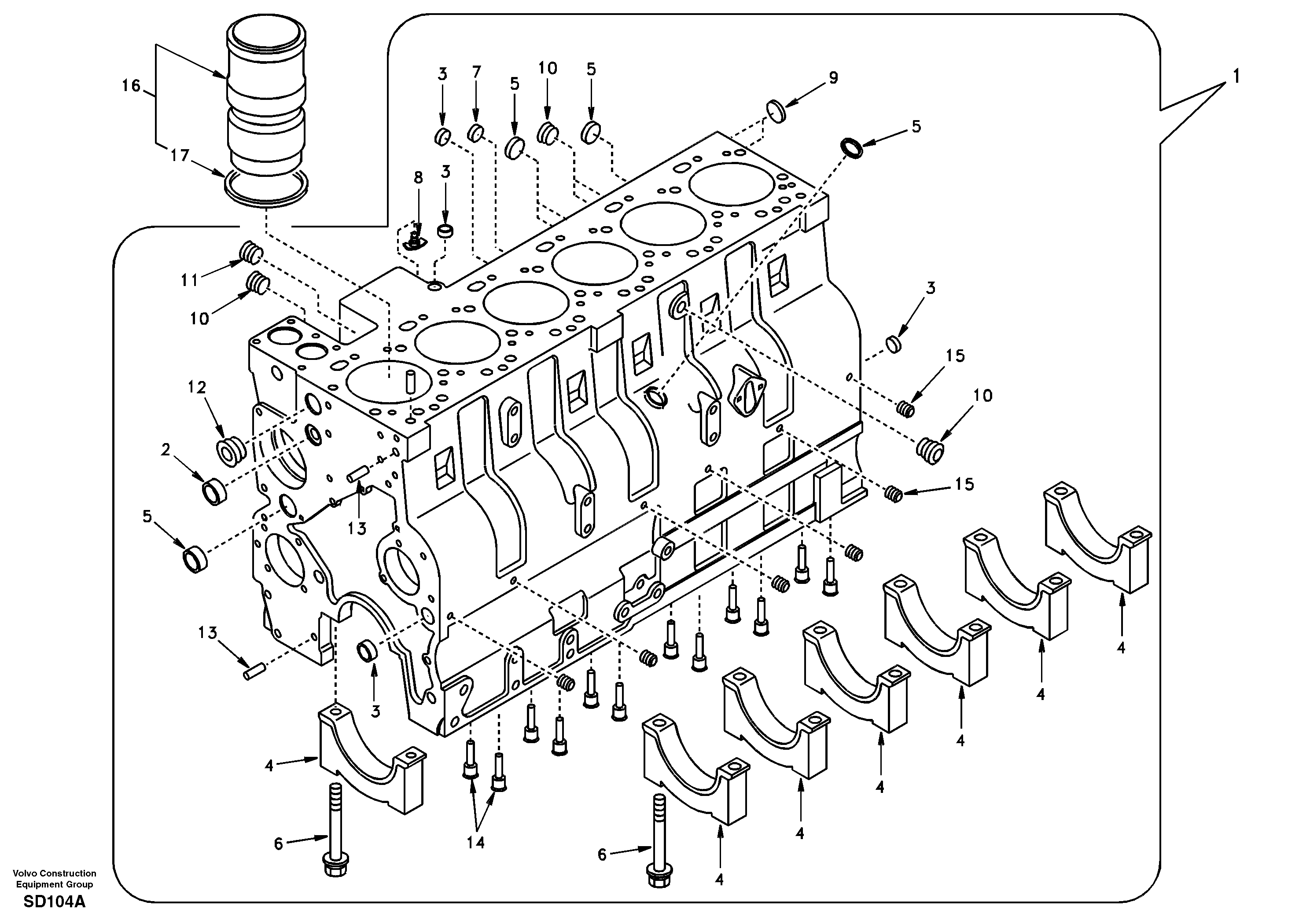 Block SA3934902 VOLVO