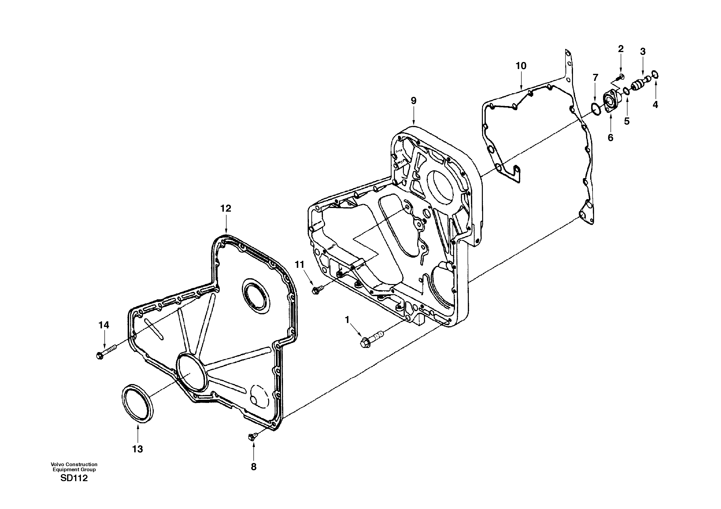 Screw SA3926863 VOLVO