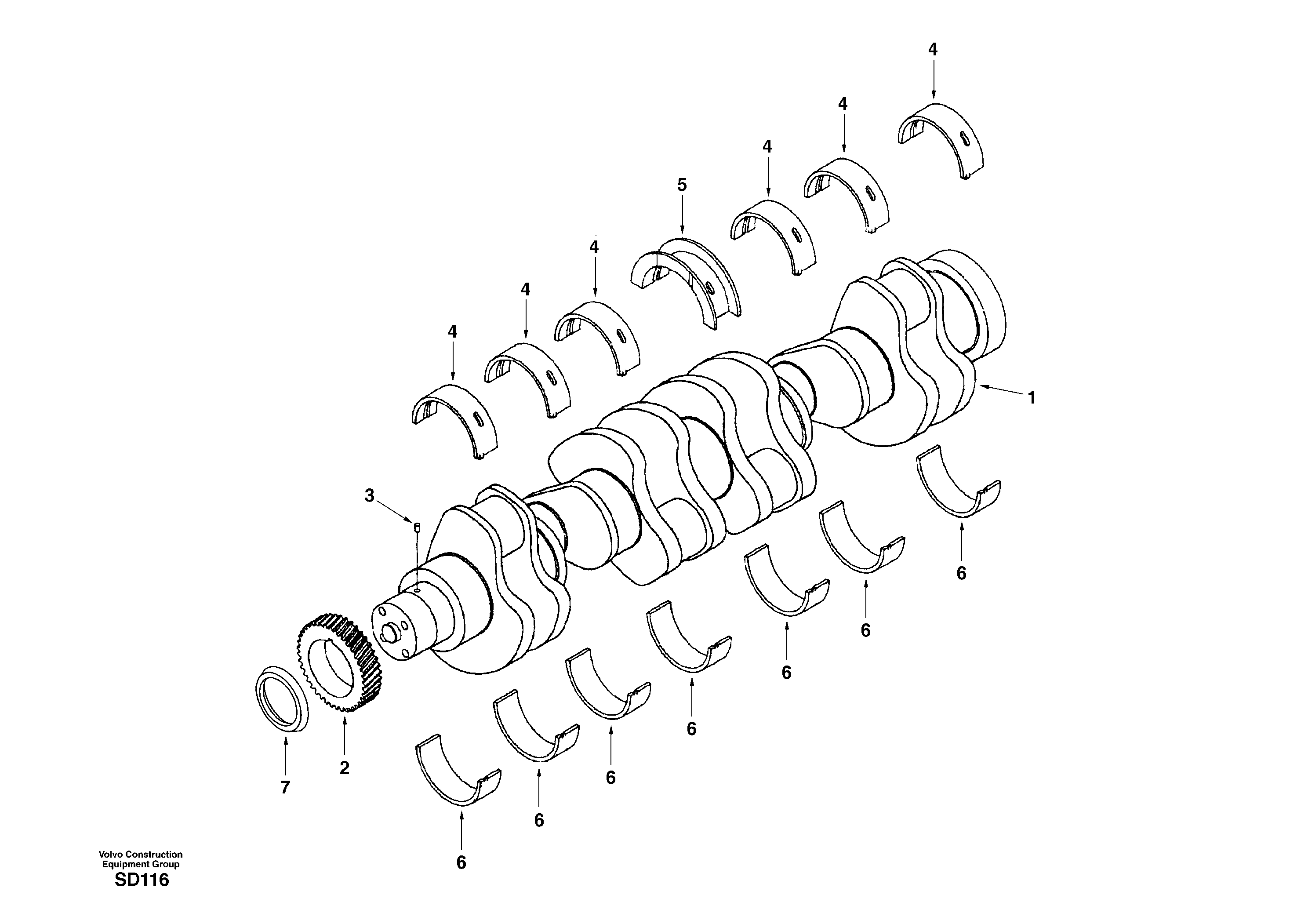Bearing SA3916840 VOLVO