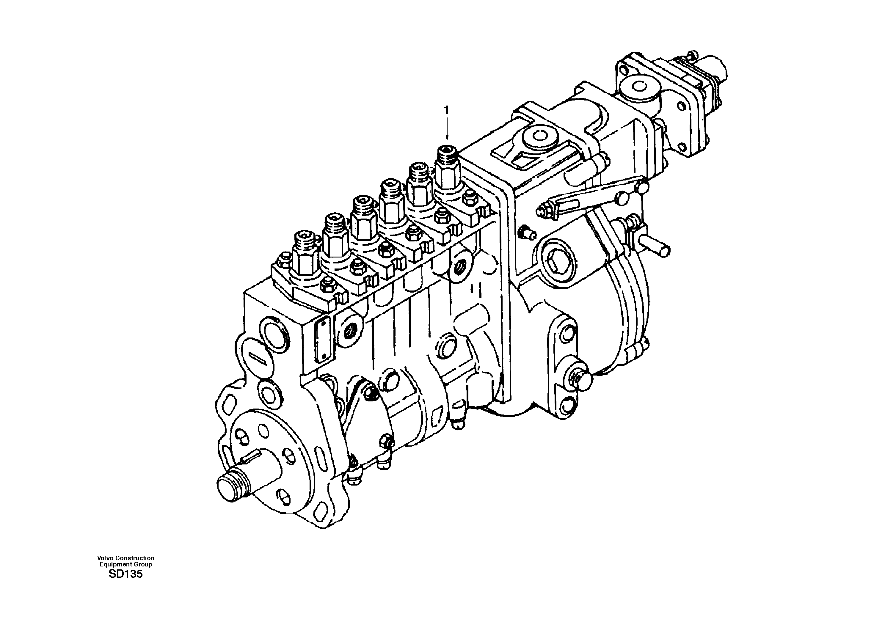 Fuel Injet Pump SA3930113 VOLVO
