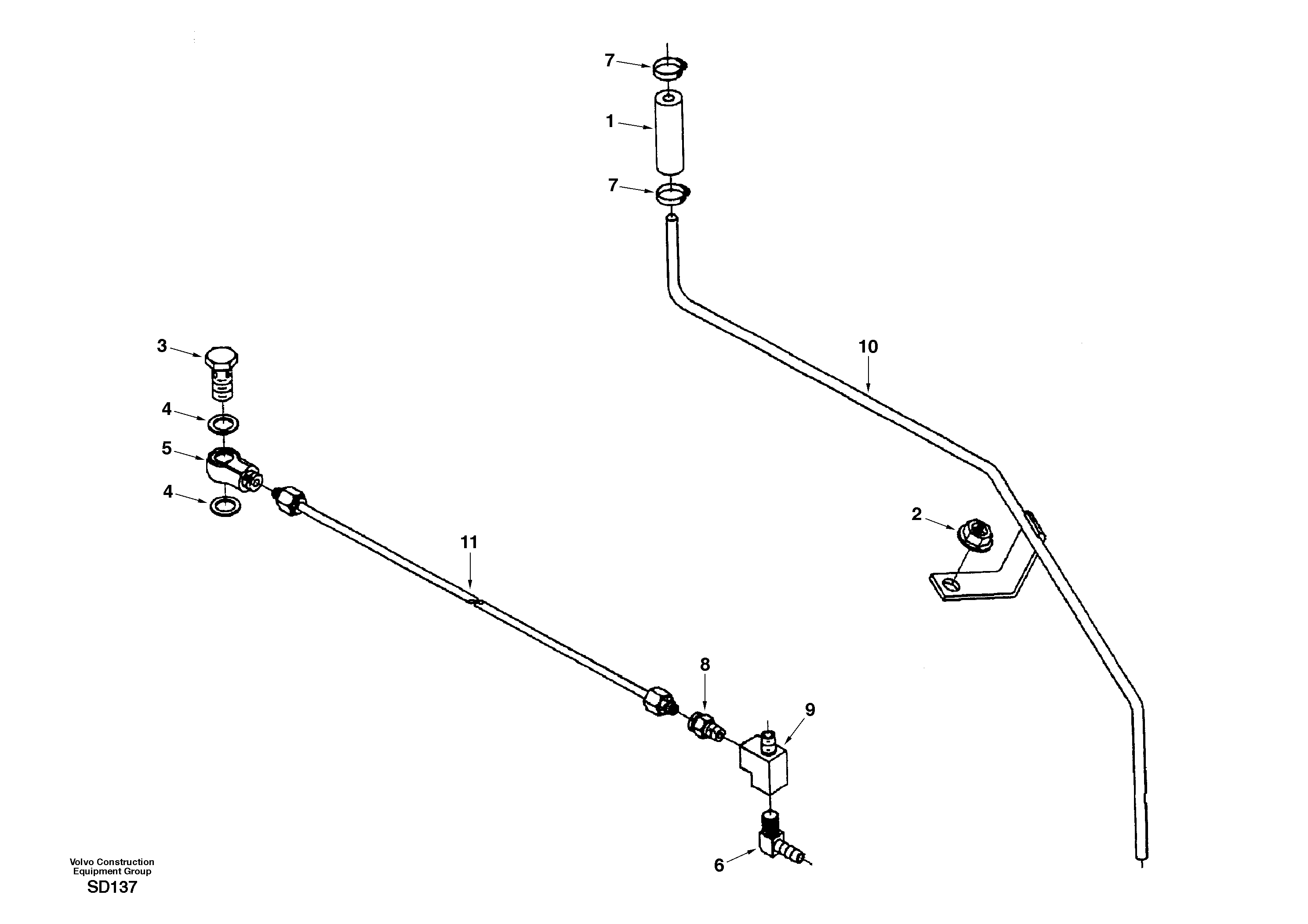 Pipe SA3922640 VOLVO