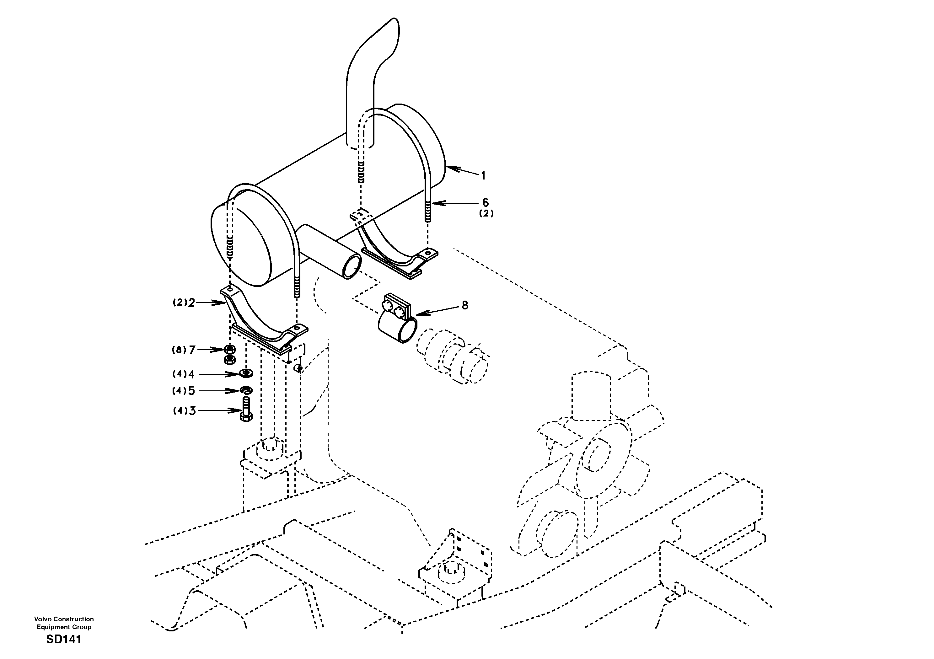 Tach/spdom SA1114-00432 VOLVO