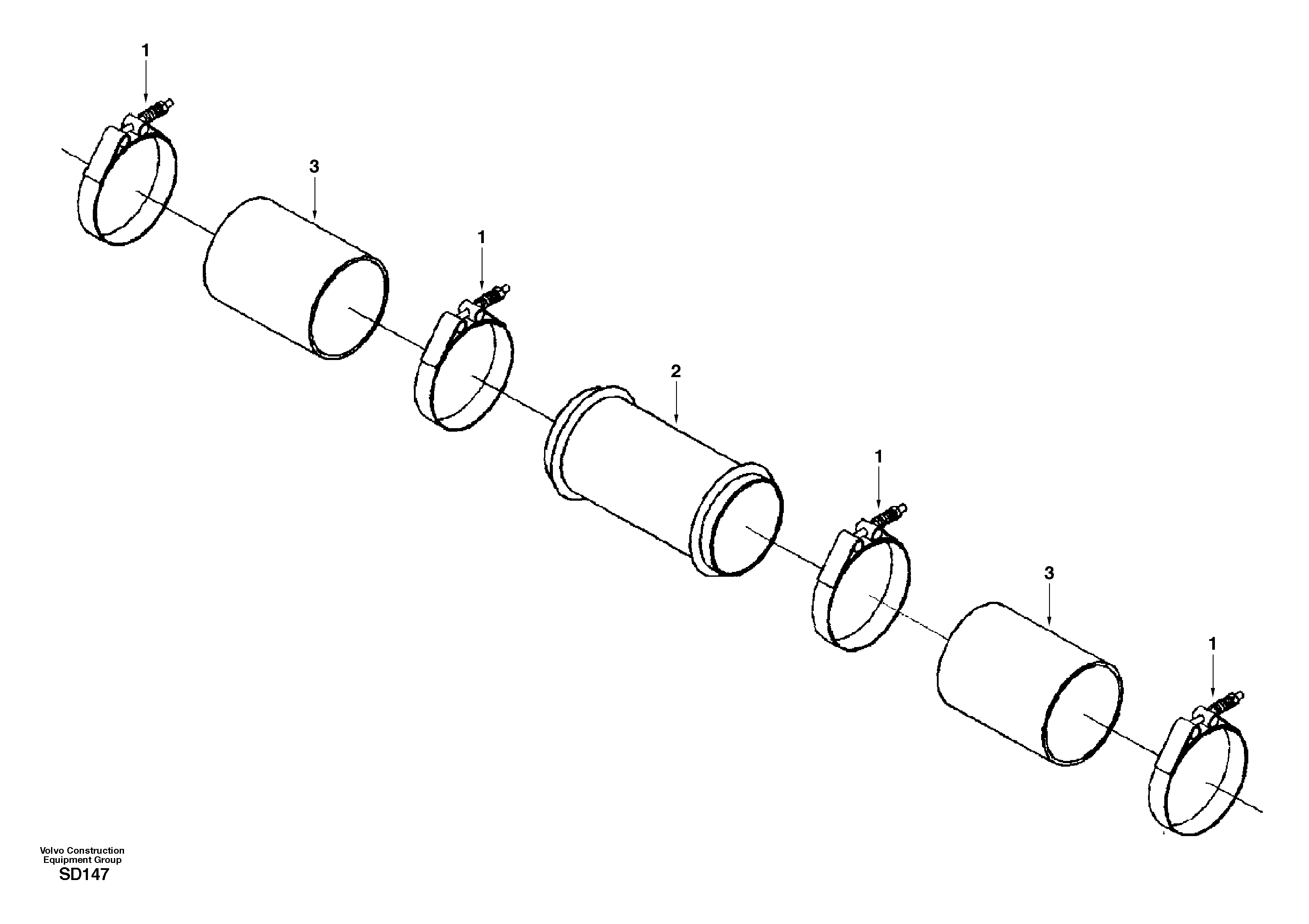 Pipe SA3914943 VOLVO