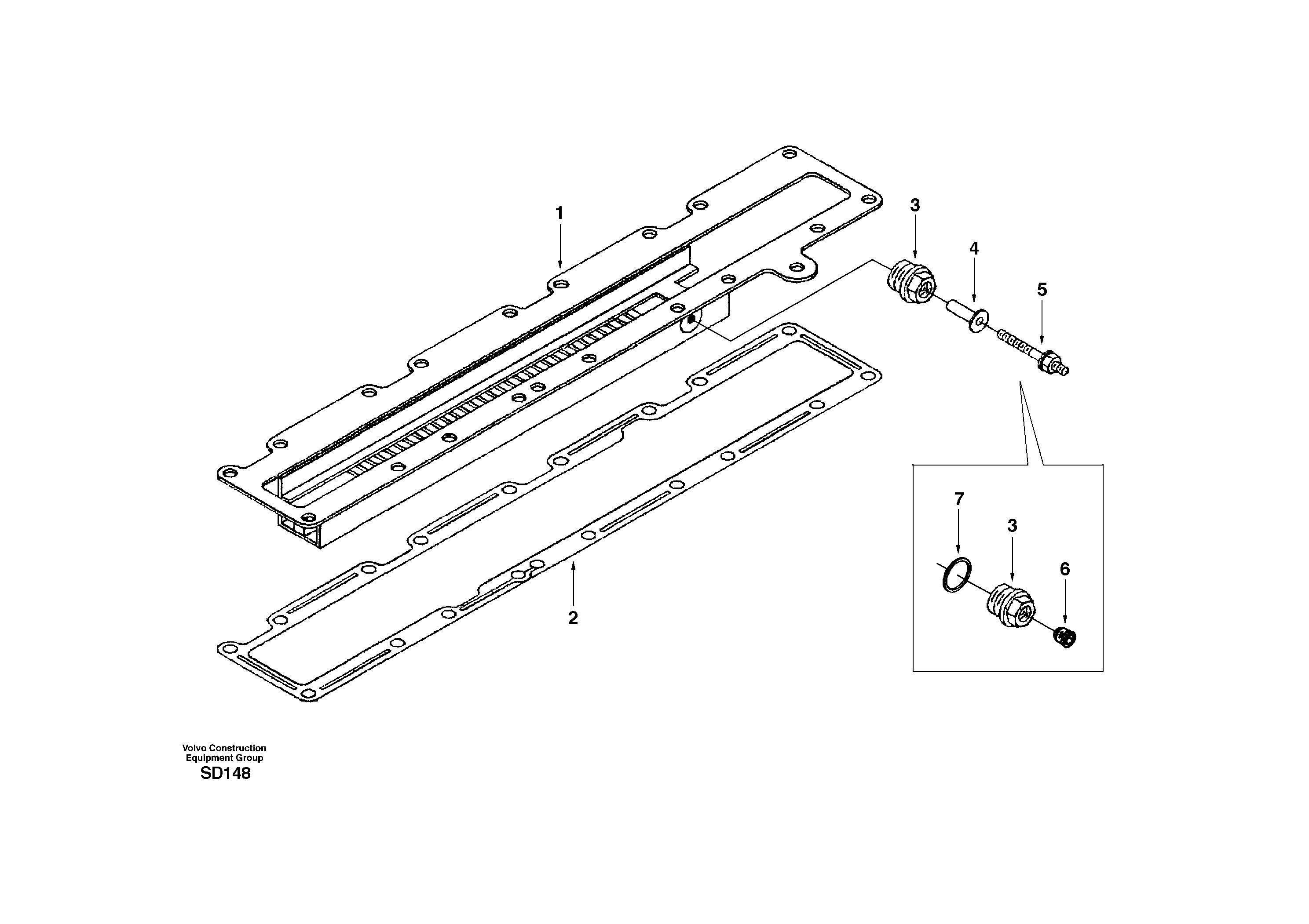 Heater SA3932087 VOLVO