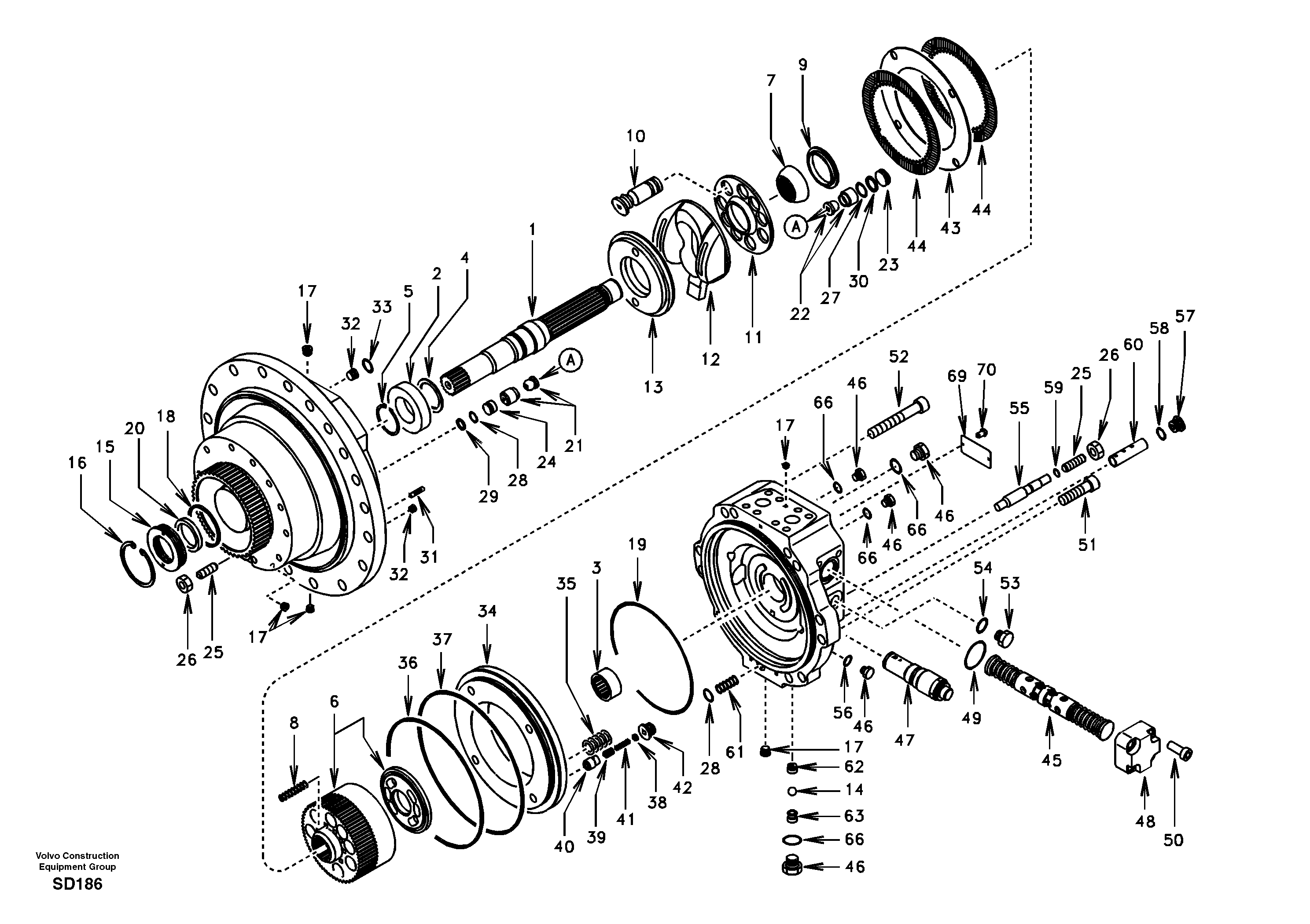 Rubber Clamp SA7242-10180 VOLVO