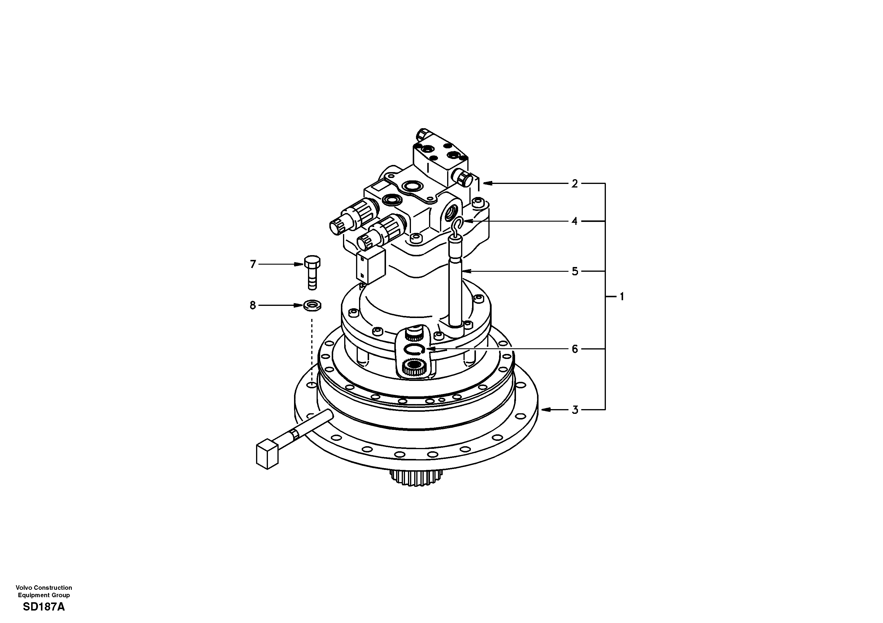 Drive Unit SA7118-38000 VOLVO