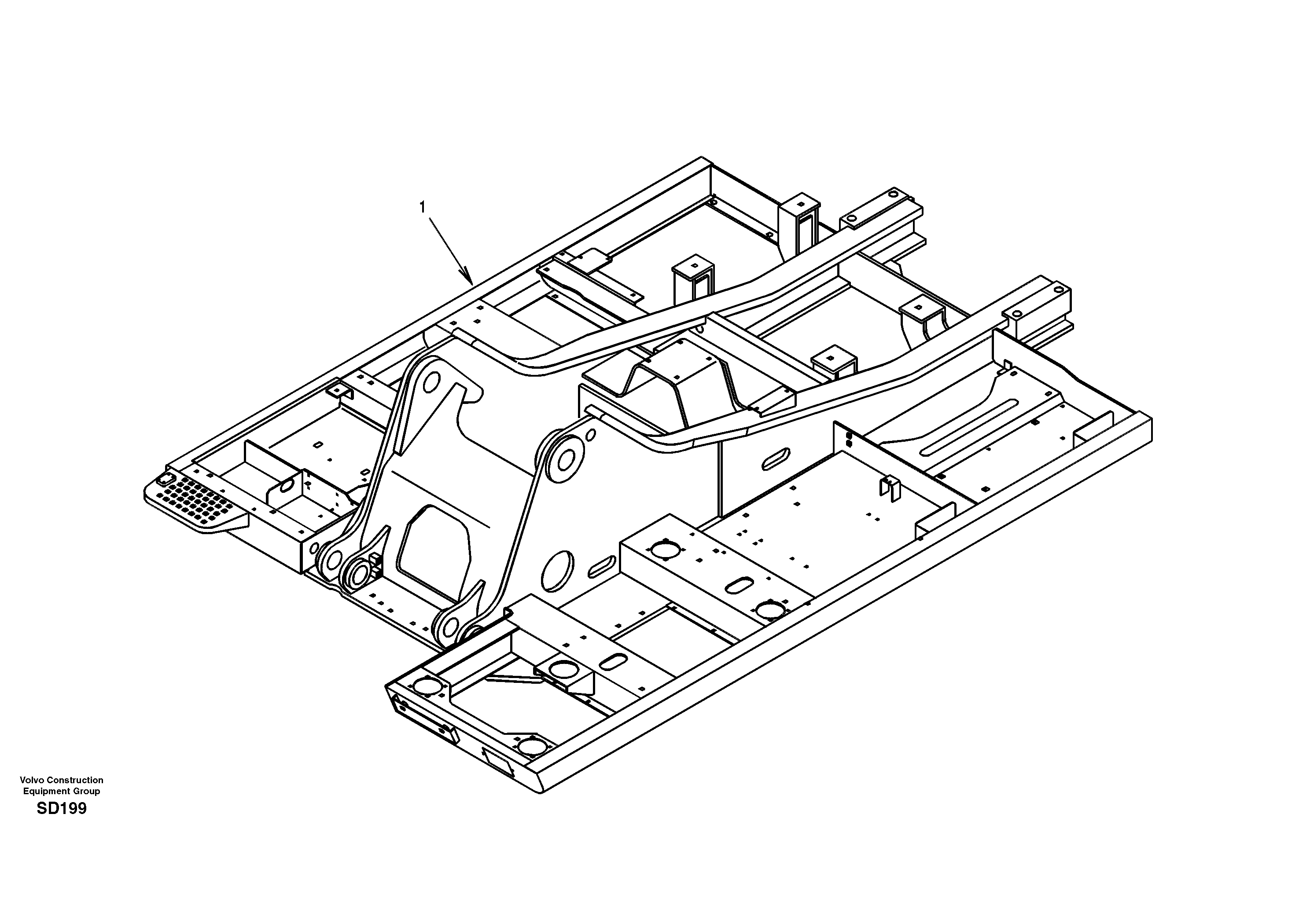 Frame SA1151-08950 VOLVO
